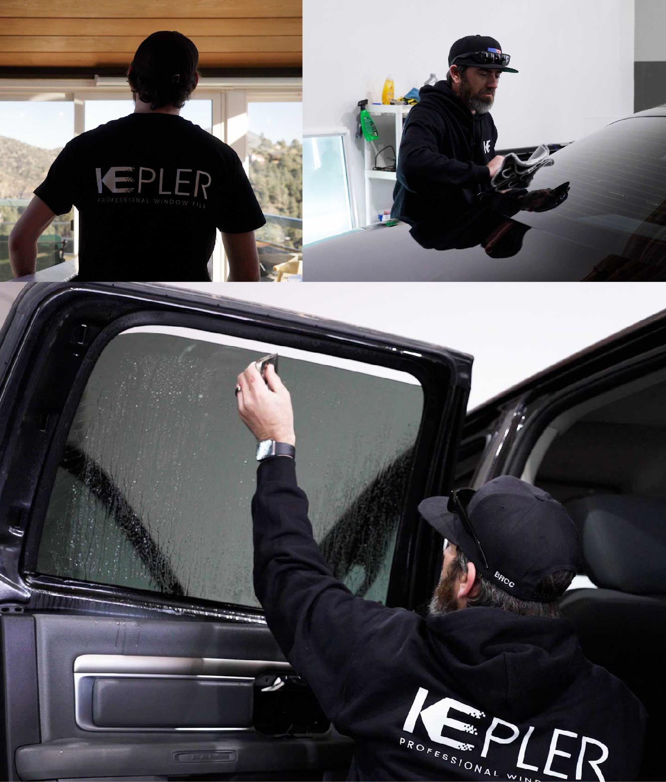Kepler Window Tinting Specialists at Work in Lafayette, California
