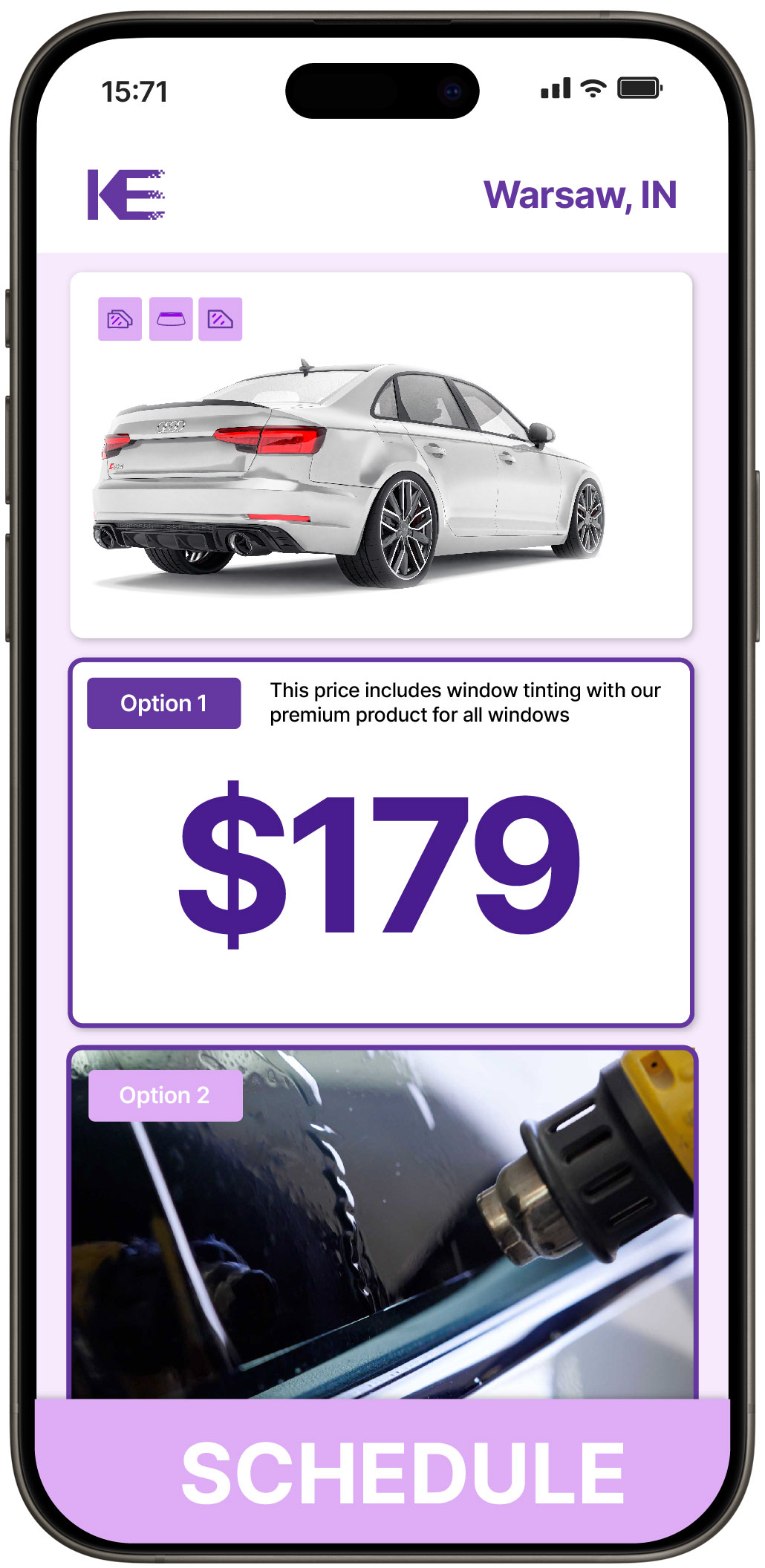 Car Window Tinting Warsaw | Professional Tinting from $139