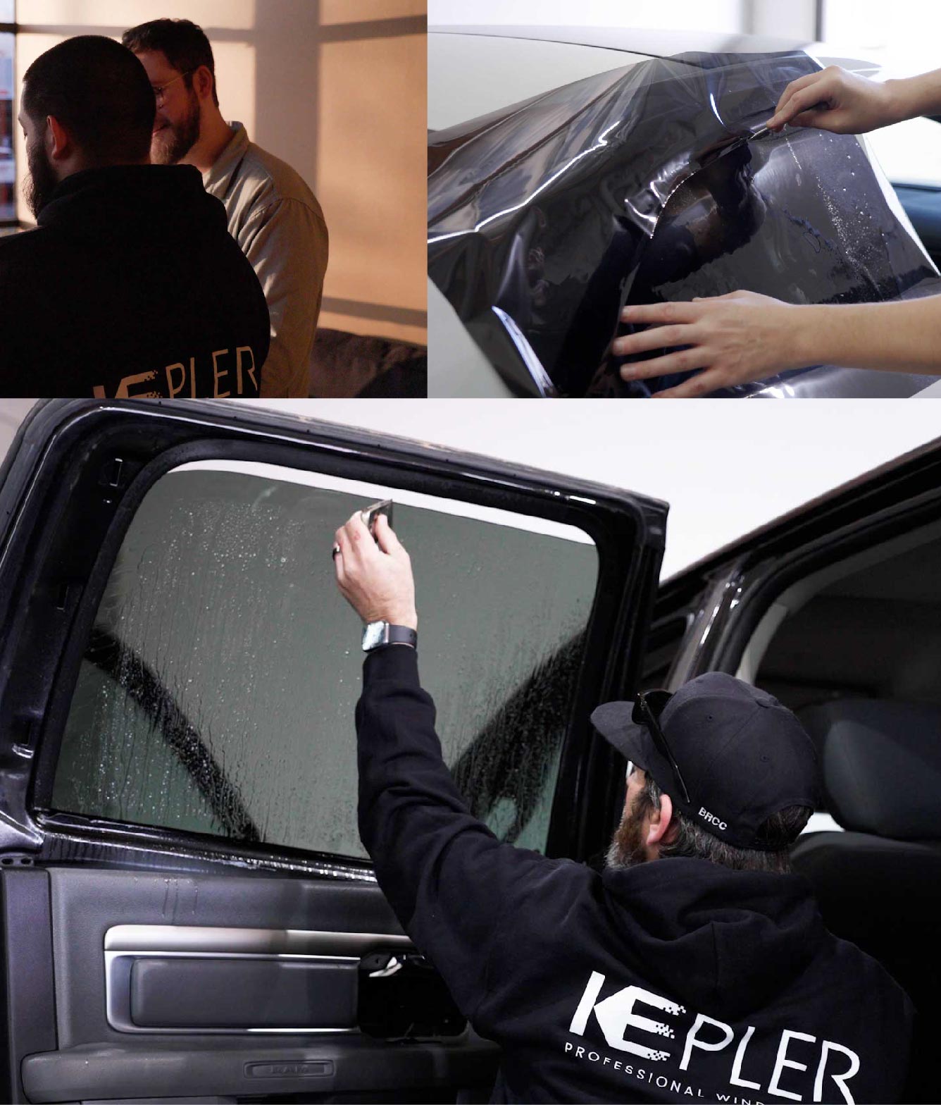 Kepler Window Tinting Specialists at Work in Martinez, California