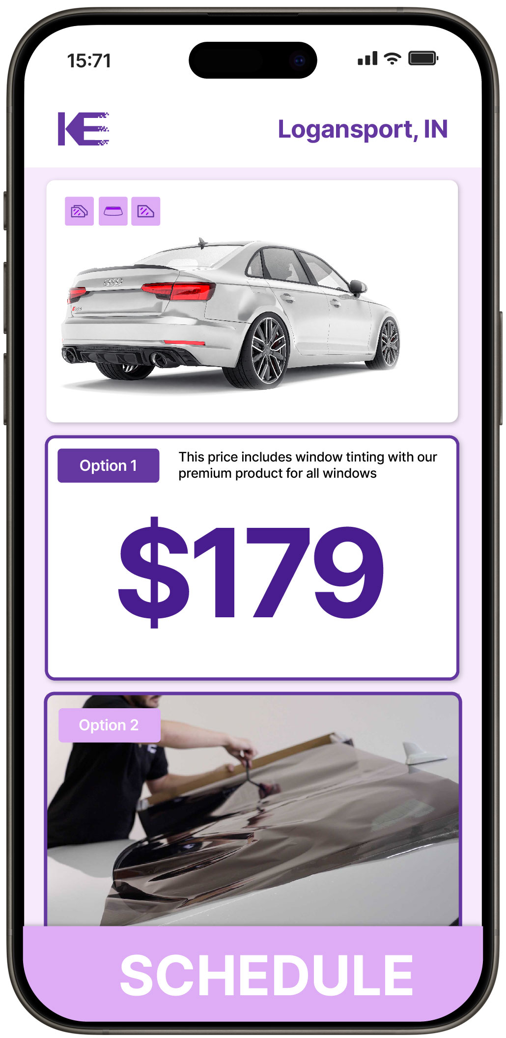 Car Window Tinting Logansport | Professional Tinting from $139