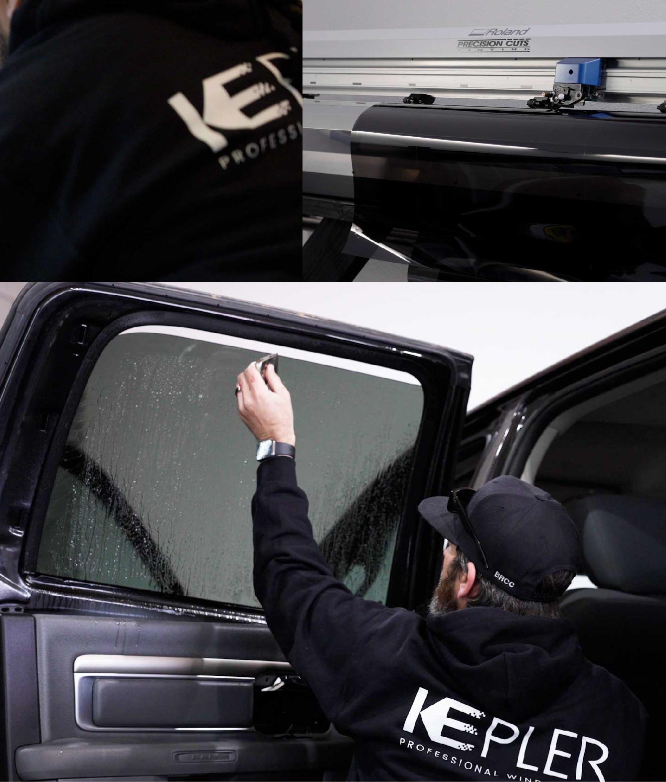 Kepler Window Tinting Specialists at Work in Orinda, California