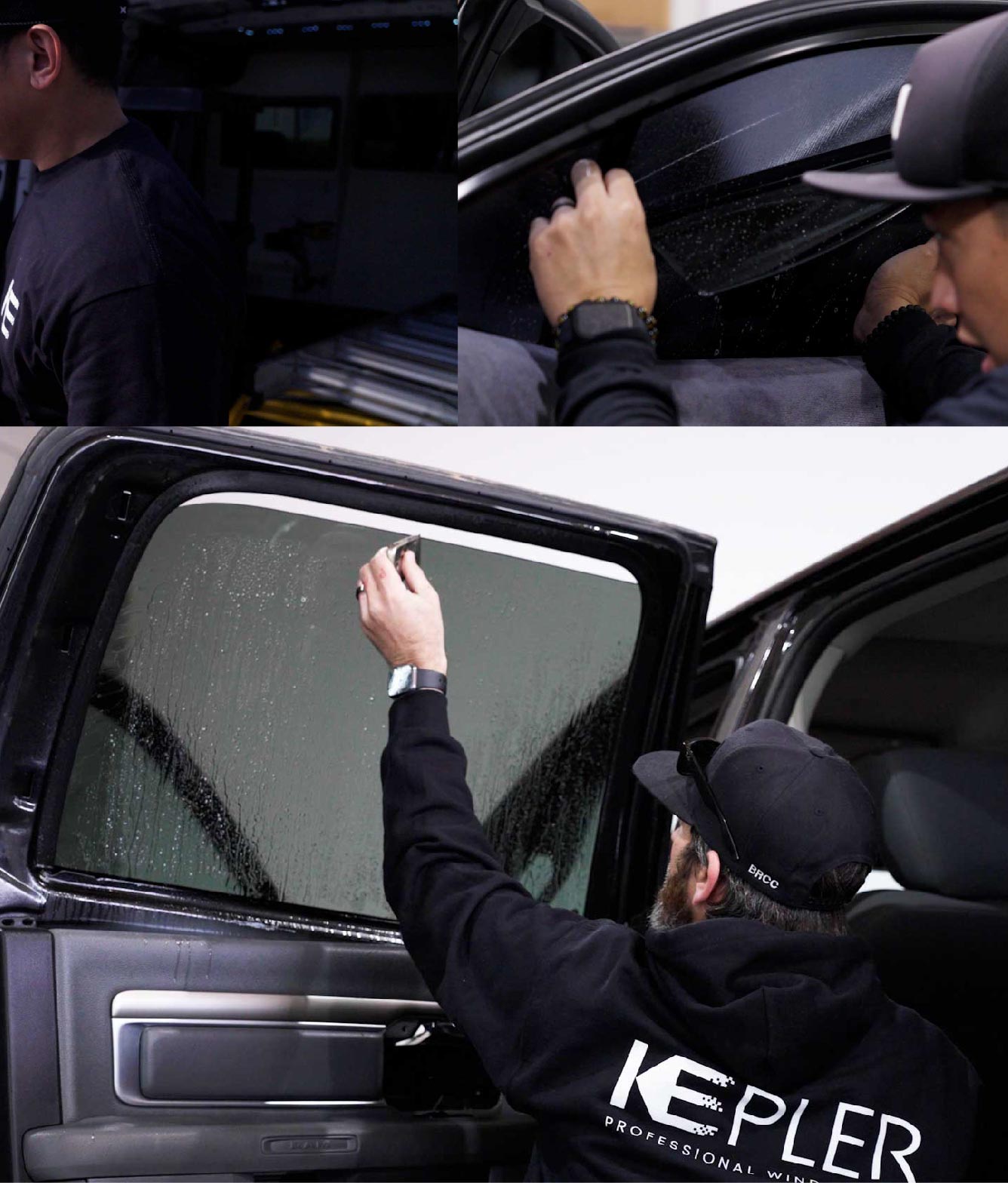 Kepler Window Tinting Specialists at Work in Pleasanton, California