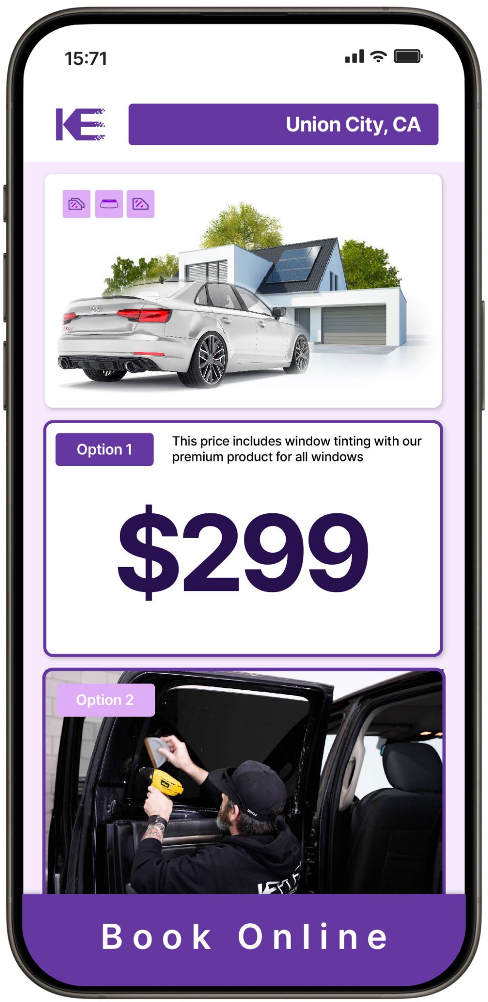 View Competitive Window Tinting Prices in Union City, California