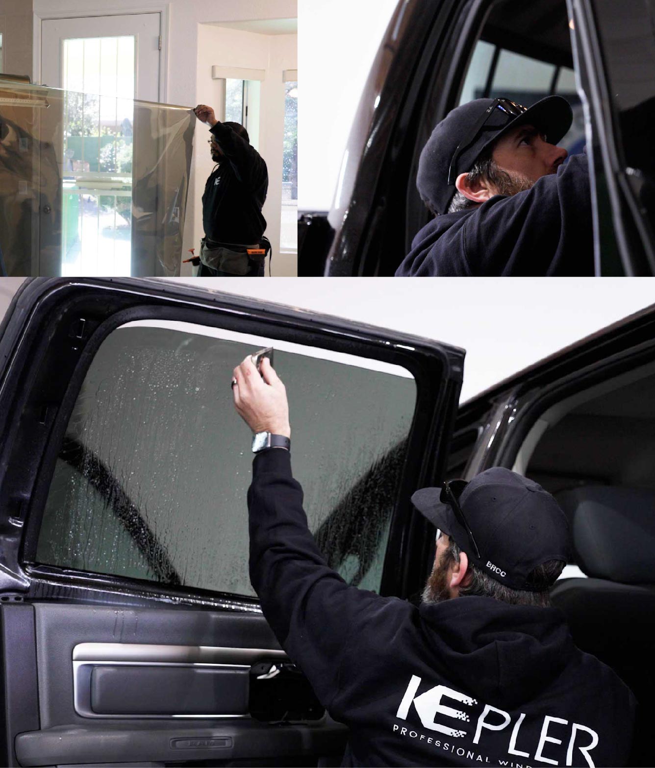 Kepler Window Tinting Specialists at Work in Walnut Creek, California