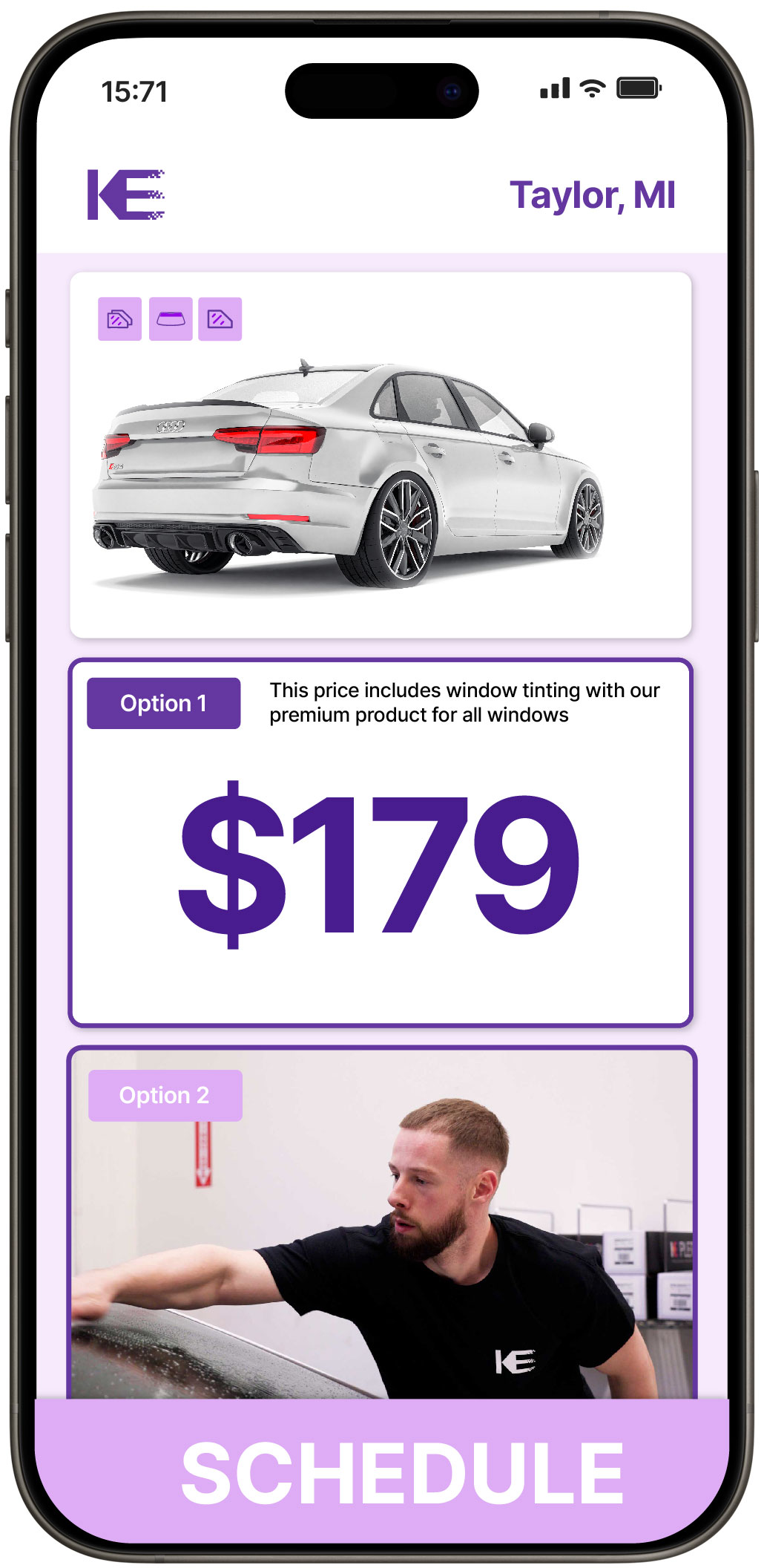 View Reasonable Car Window Tinting Prices in Taylor, Michigan