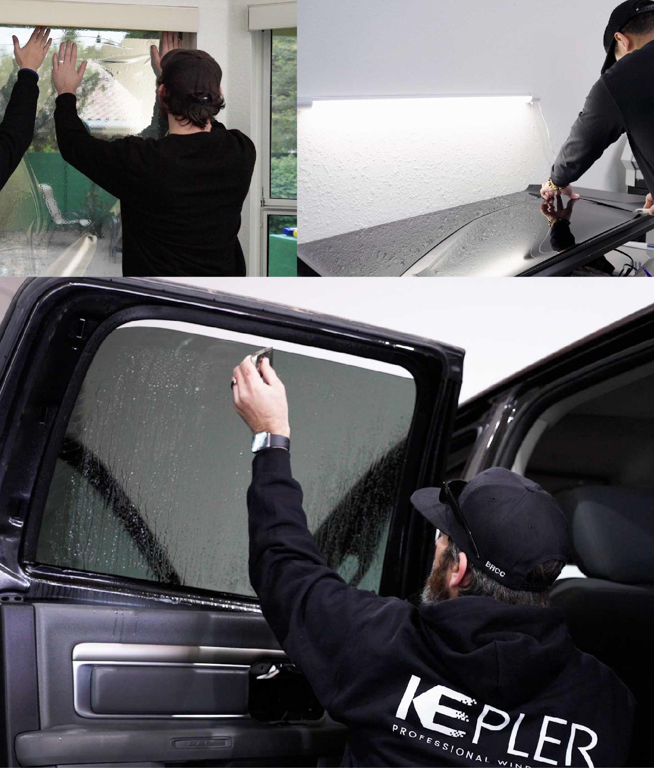 Kepler Window Tinting Specialists at Work in Berkeley, California