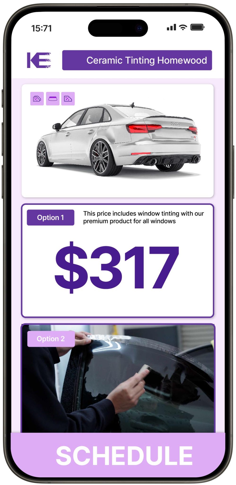 View Reasonable Ceramic Window Tinting Prices in Homewood, Illinois