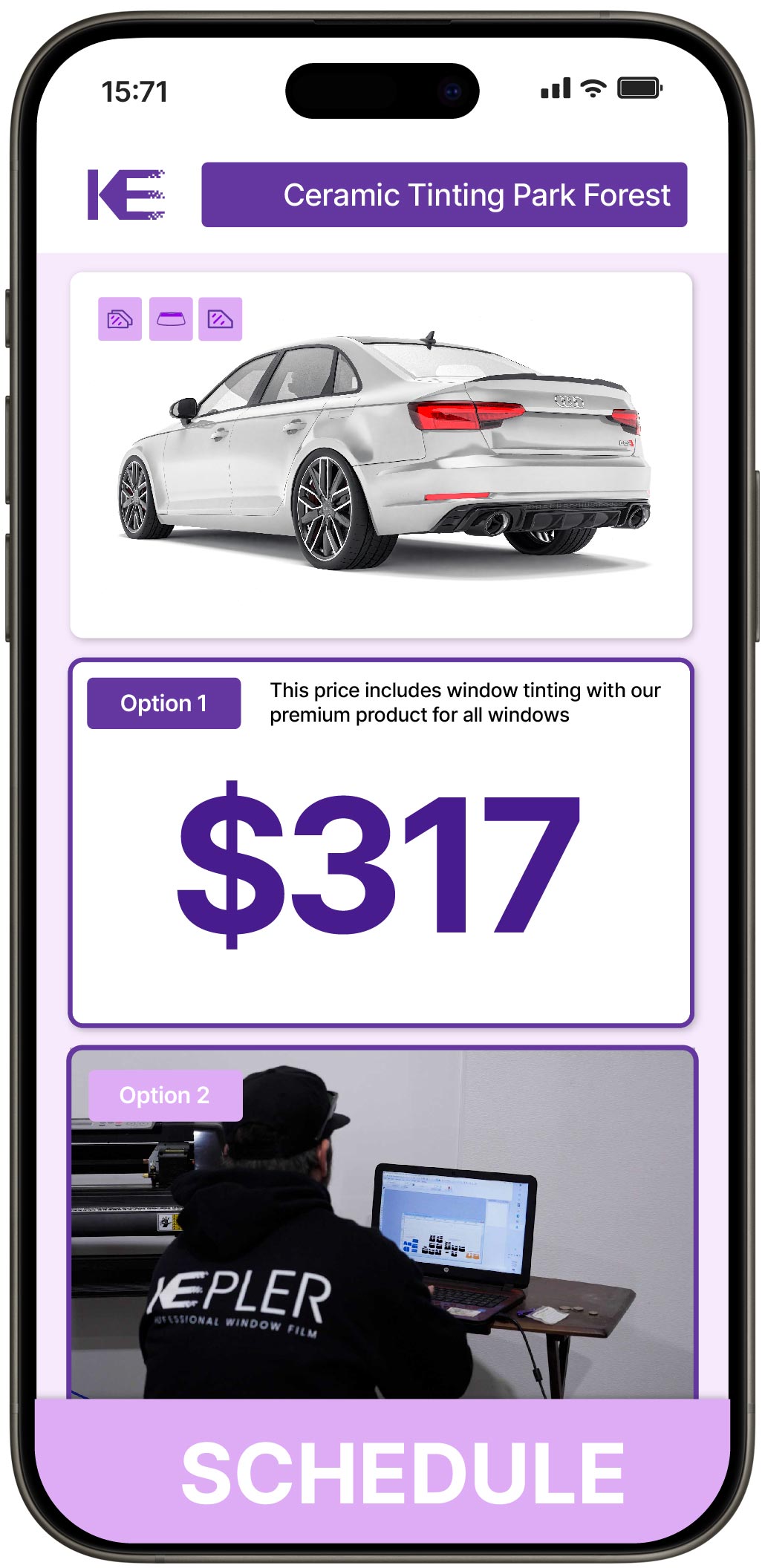 Ceramic Window Tinting Park Forest | Professional Tinting from $249