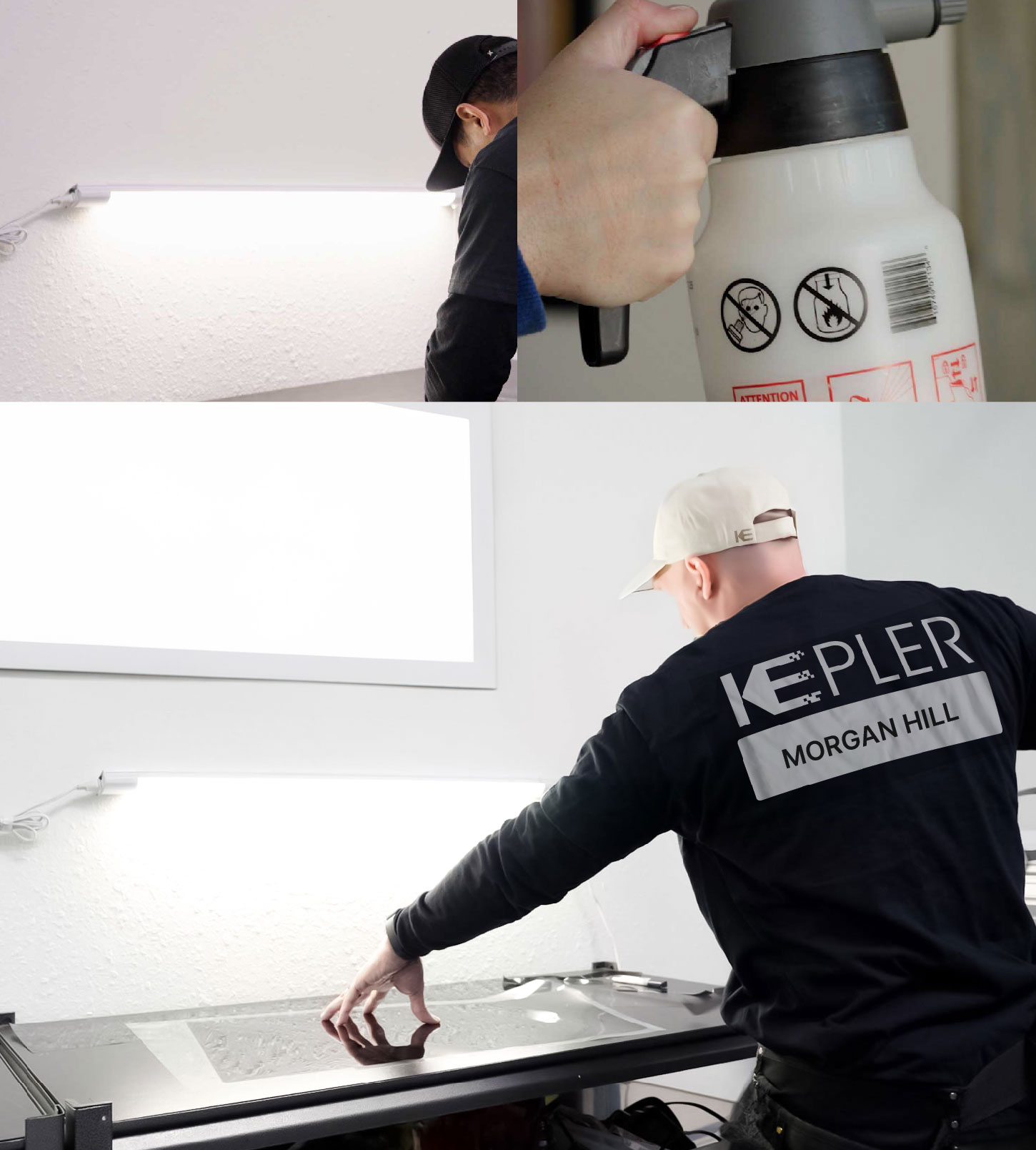 Window Tinting Specialist Cutting Film in Morgan Hill, California