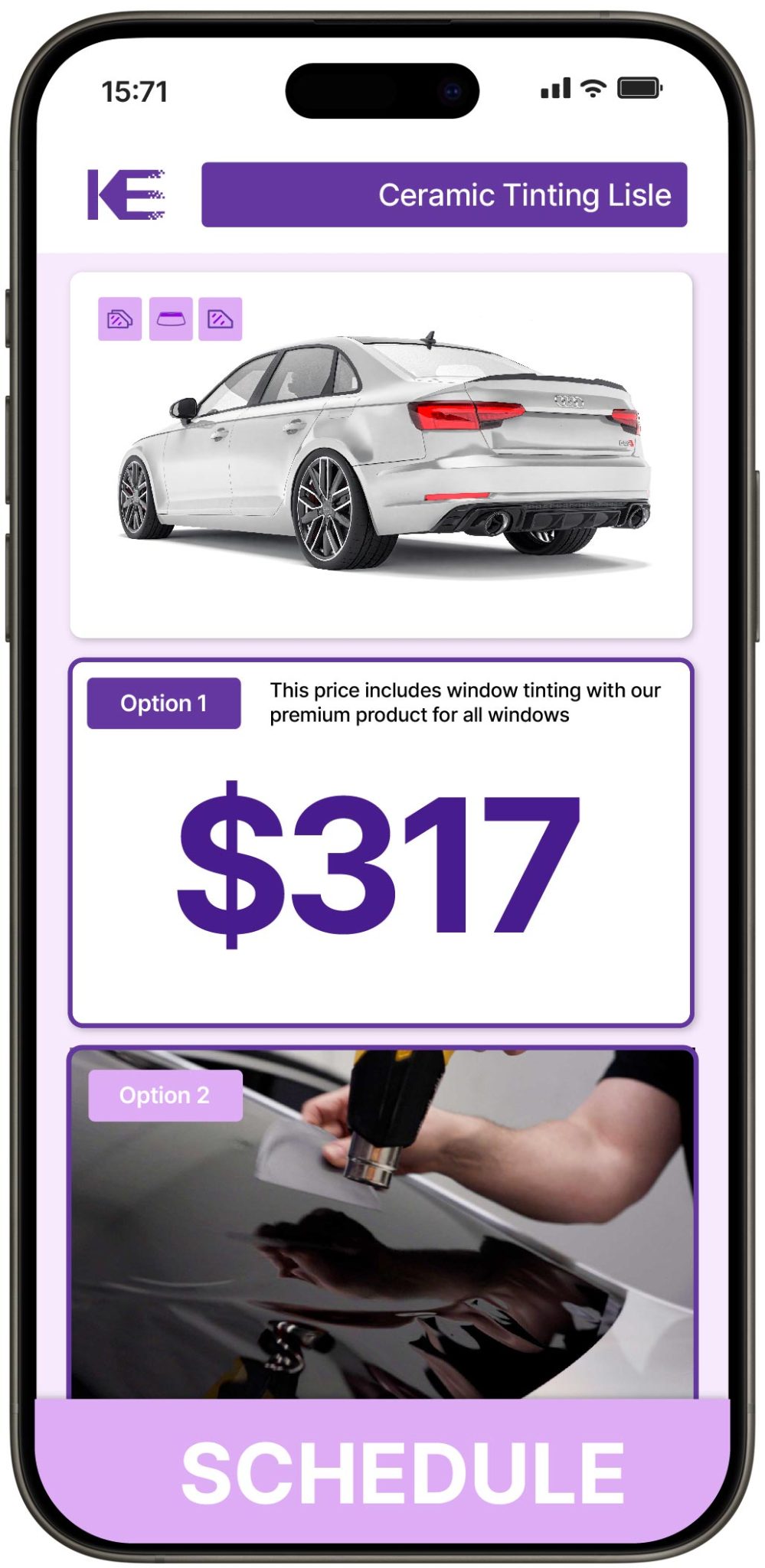 View Competitive Ceramic Window Tinting Prices in Lisle, Illinois