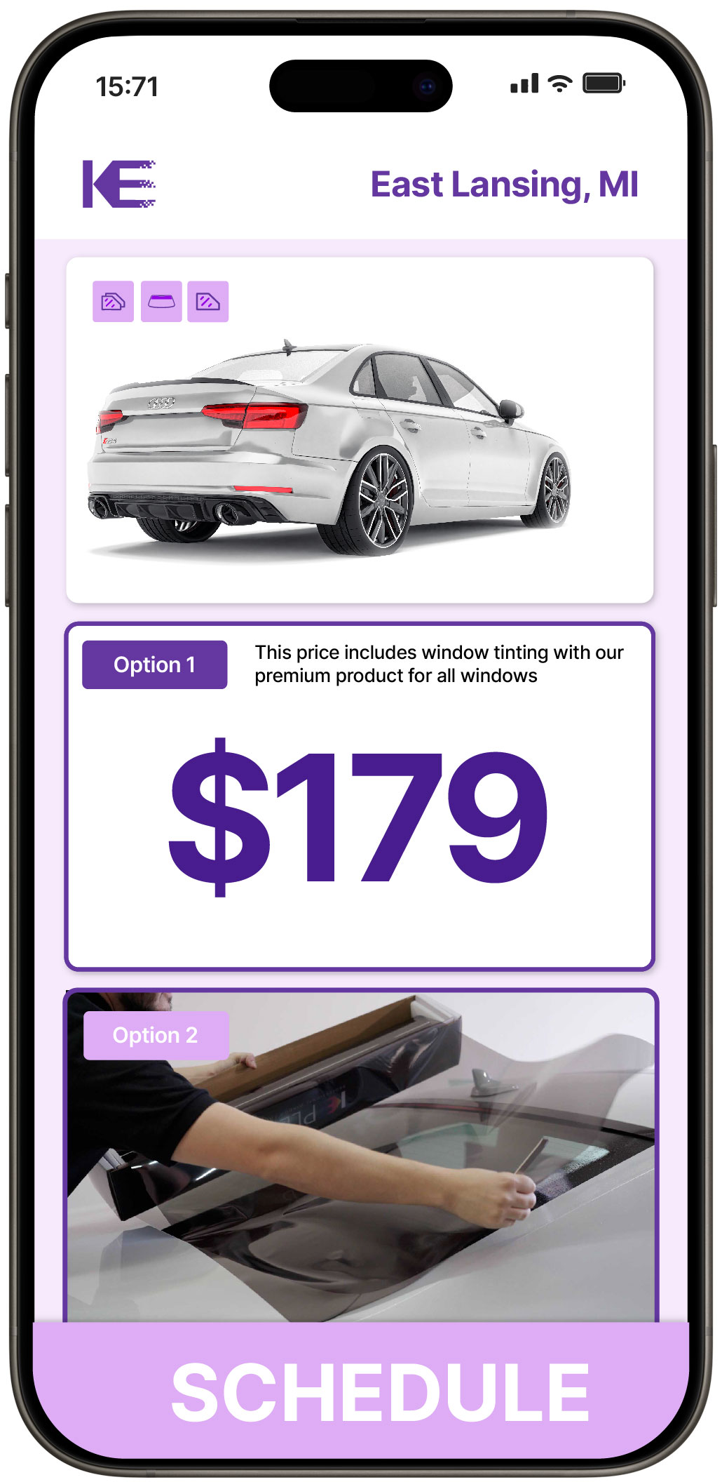 Car Window Tinting East Lansing | Professional Tinting from $139