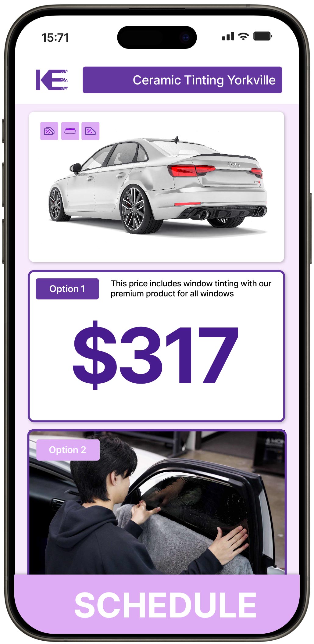 Ceramic Window Tinting Yorkville | Professional Tinting from $249