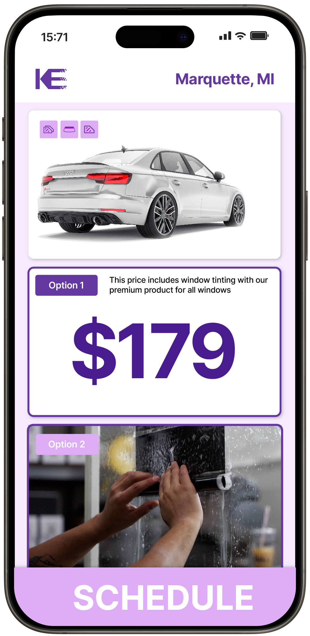 Car Window Tinting Marquette | Professional Tinting from $139