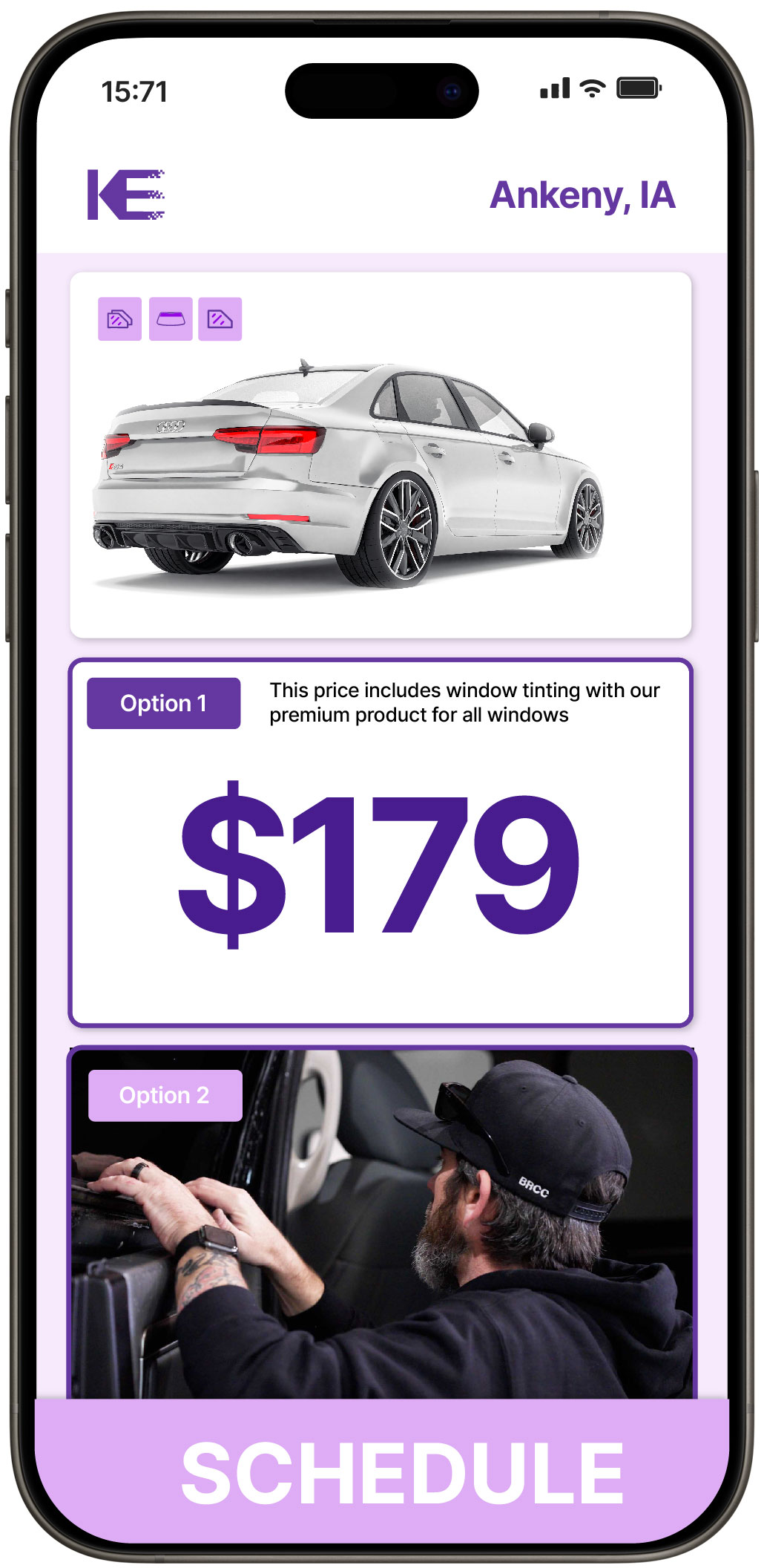 Car Window Tinting Ankeny | Professional Tinting from $139