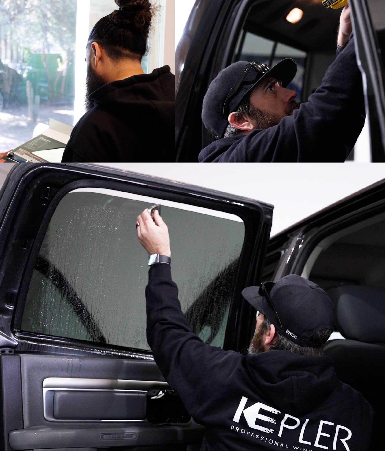Kepler Window Tinting Specialists at Work in Manteca, California