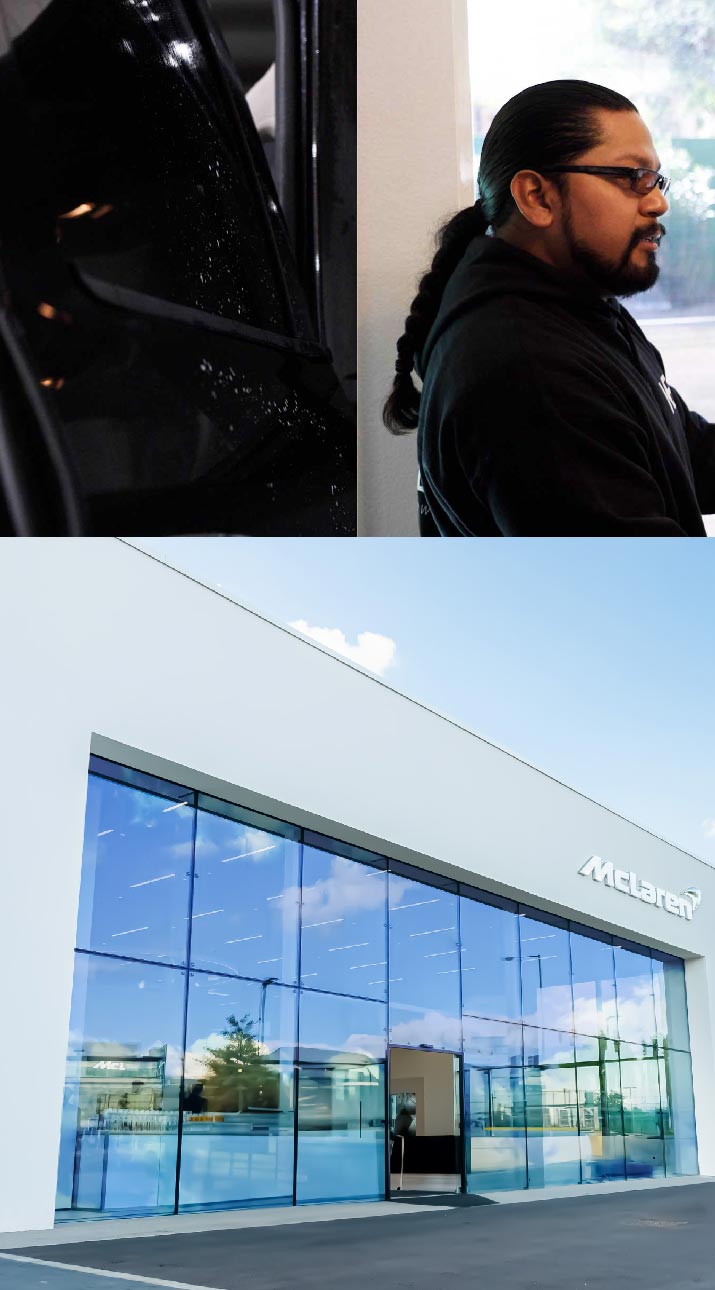 Kepler Automotive Shop Front Tinted with Window Film in Manteca, California