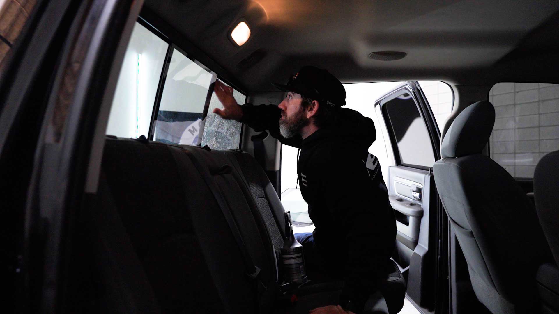 Expert Automotive Glass Tinting preparation in East Peoria