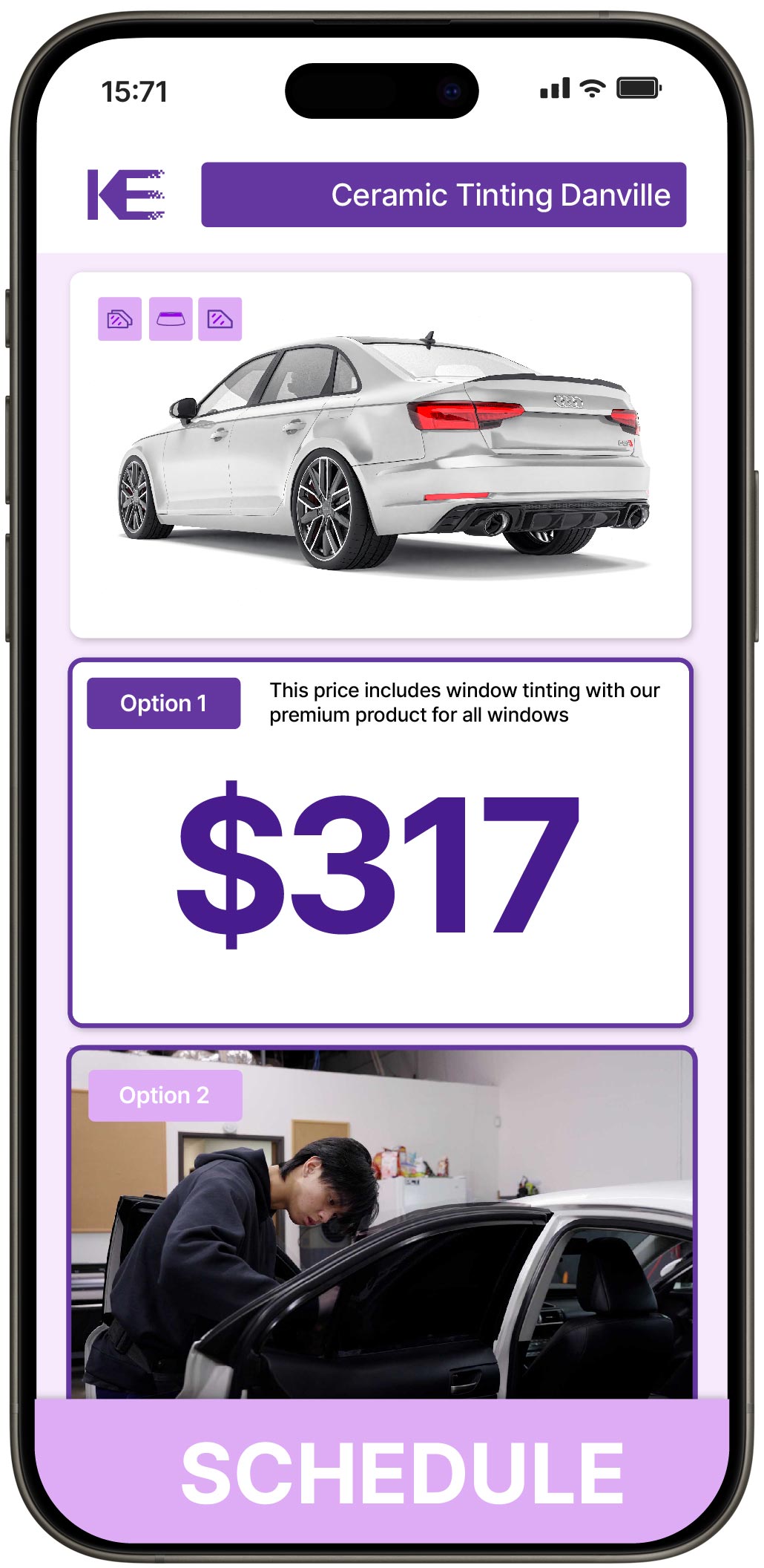Ceramic Window Tinting Danville | Professional Tinting from $249