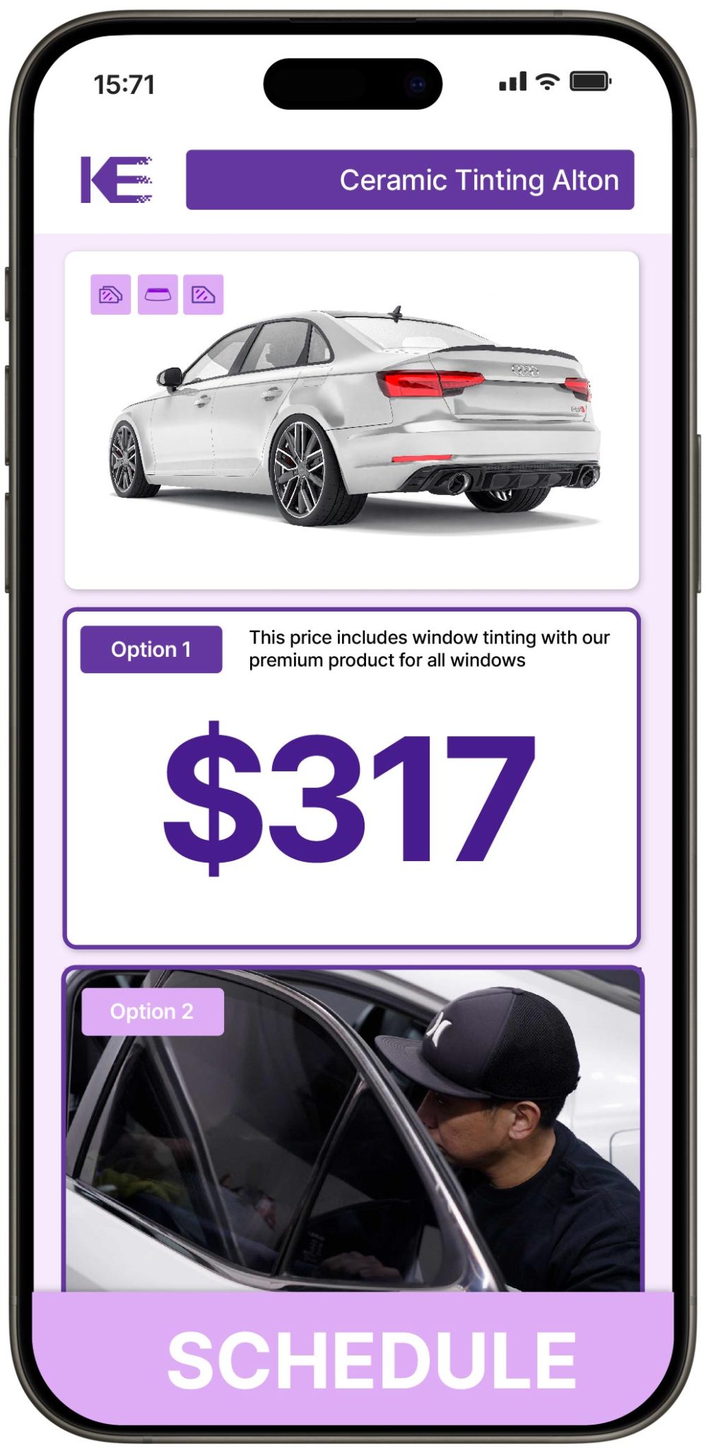 View Affordable Ceramic Window Tinting Prices in Alton, Illinois
