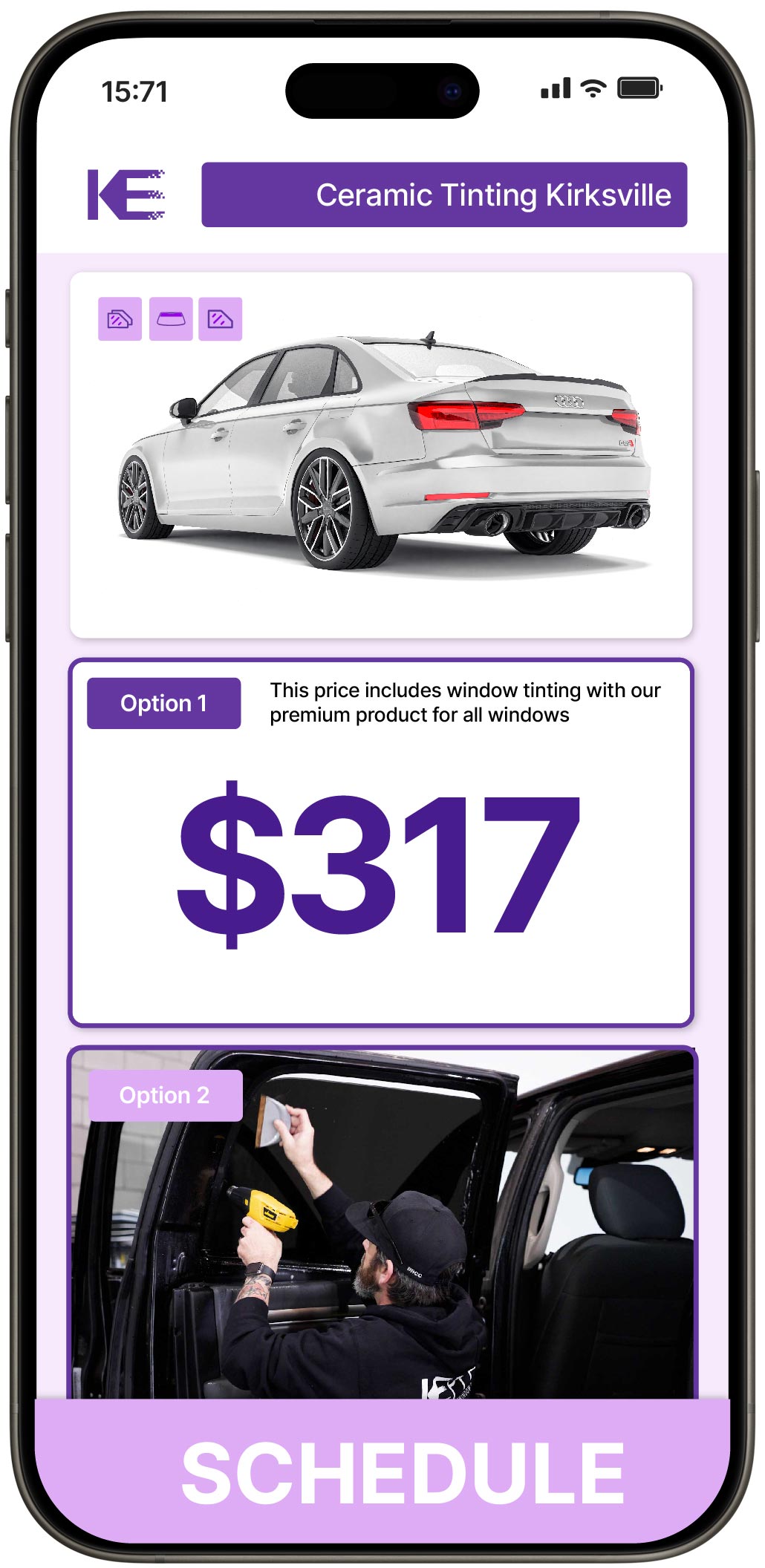 Ceramic Window Tinting Kirksville | Professional Tinting from $249