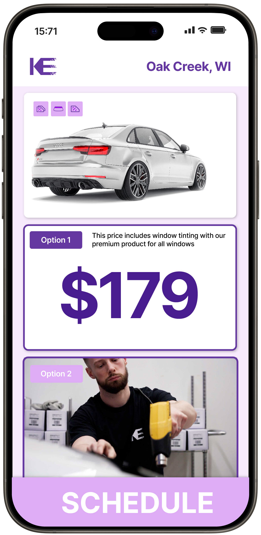 Car Window Tinting Oak Creek | Professional Tinting from $139