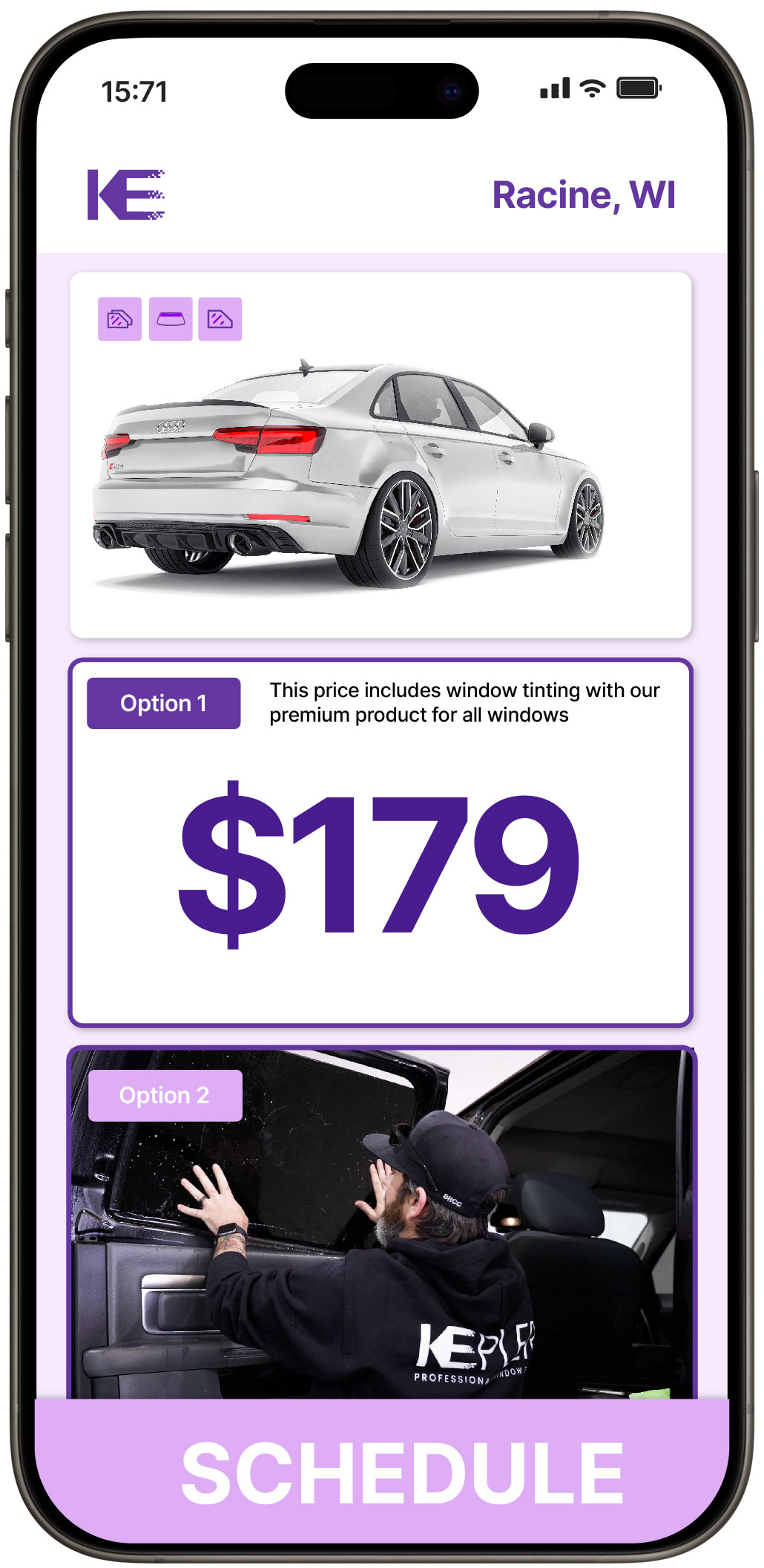 Car Window Tinting Racine | Professional Tinting from $139