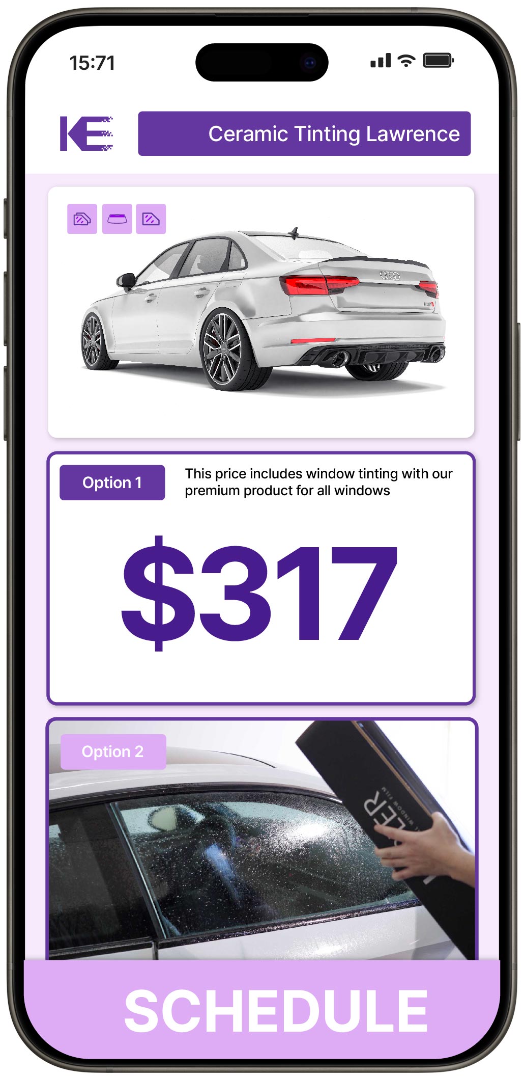 Ceramic Window Tinting Lawrence | Professional Tinting from $249