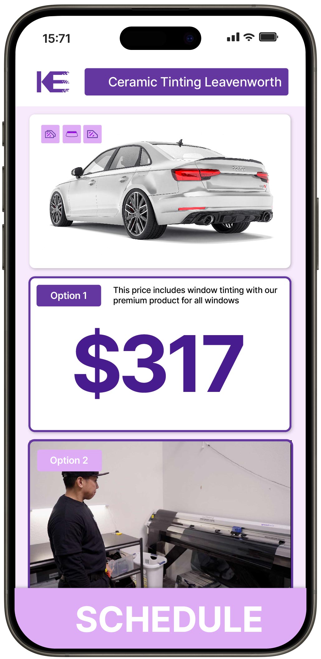 Ceramic Window Tinting Leavenworth | Professional Tinting from $249
