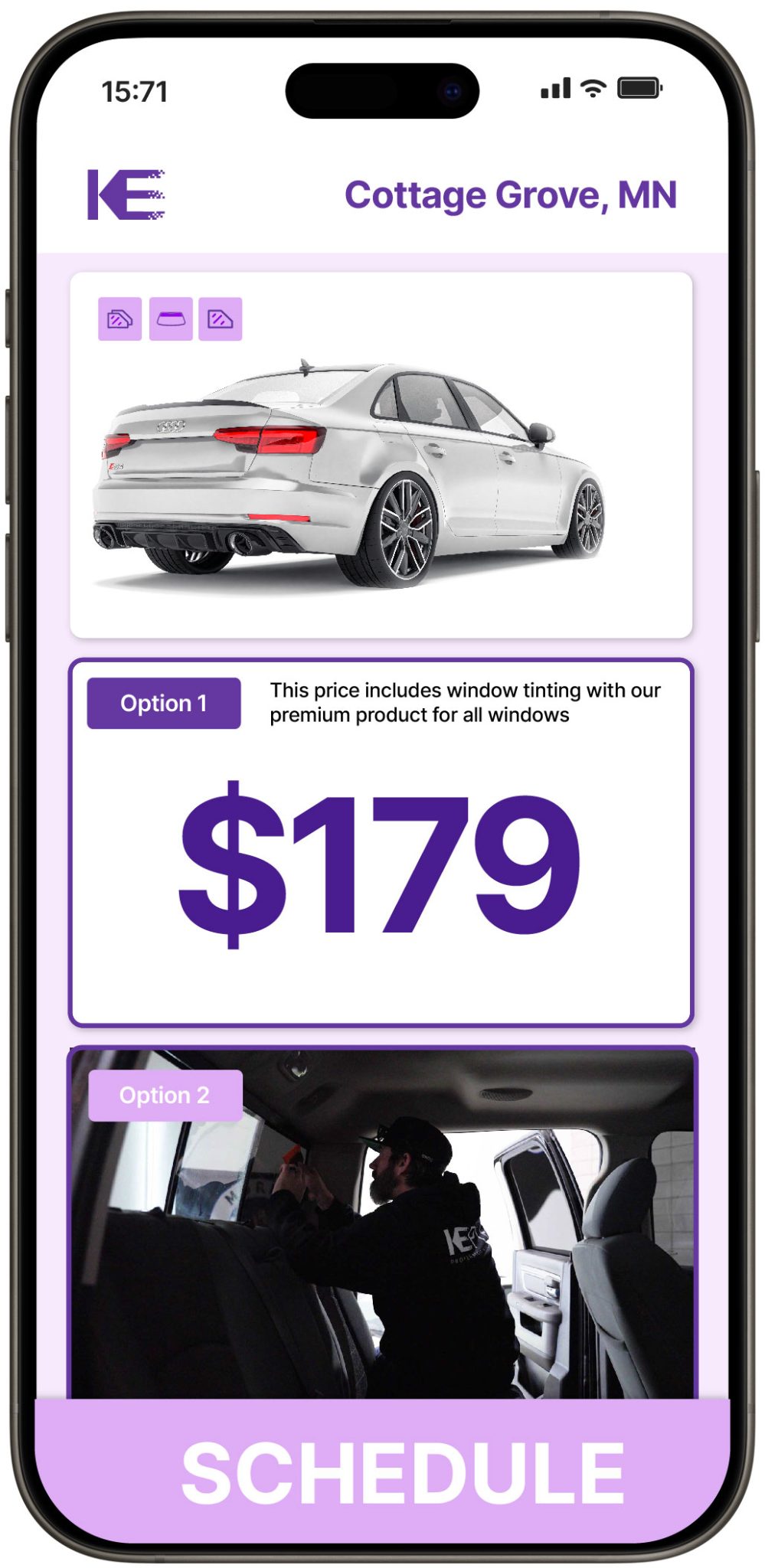 Car Window Tinting Cottage Grove #1 BEST From $139