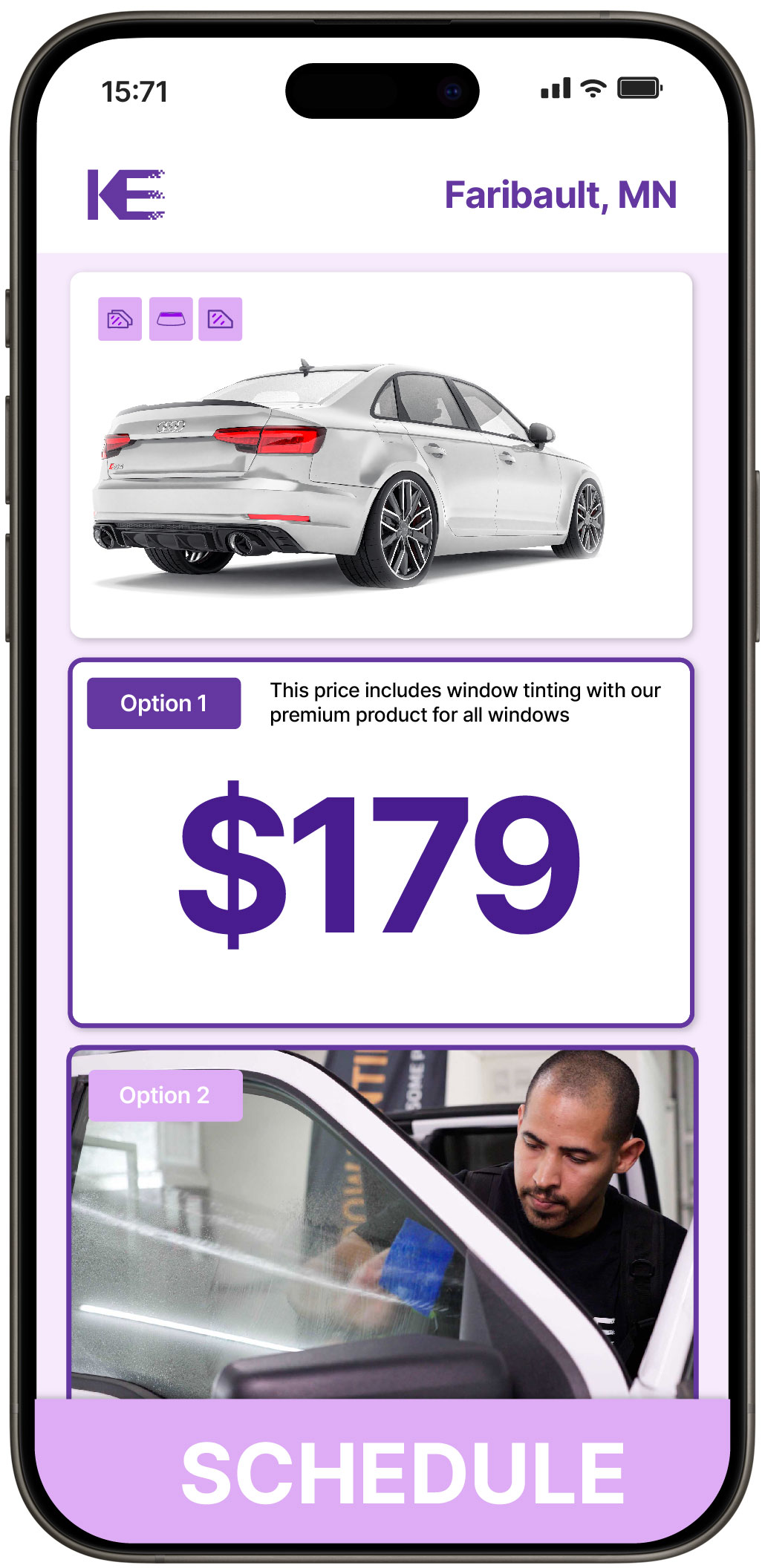 Car Window Tinting Faribault | Professional Tinting from $139