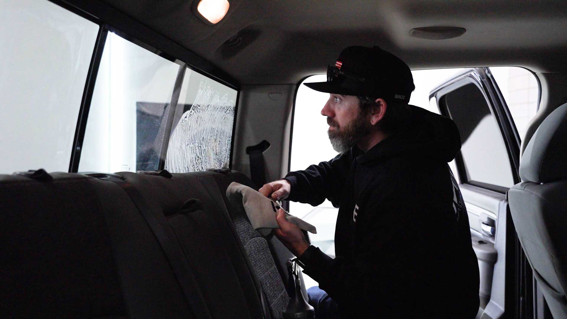 Expert Automotive Window Tint preparation in Bellevue