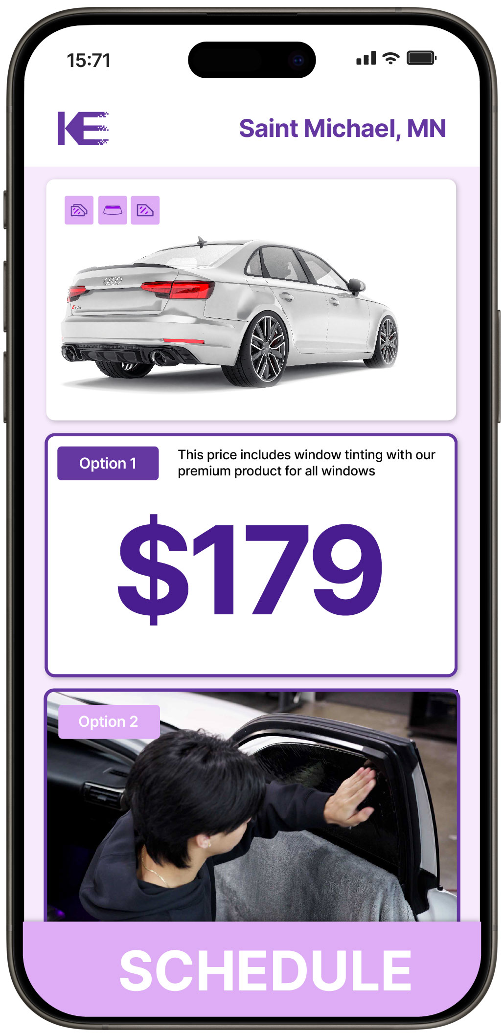 View Competitive Car Window Tinting Prices in Saint Michael, Minnesota