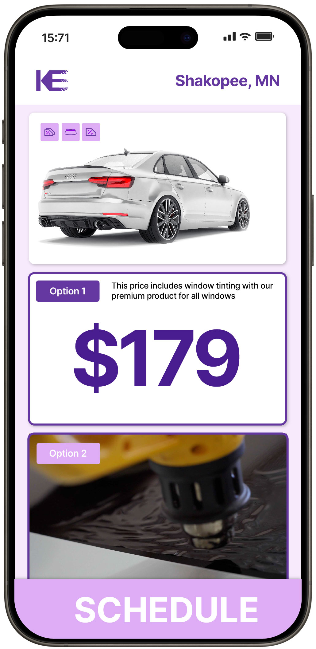 View Reasonable Car Window Tinting Prices in Shakopee, Minnesota