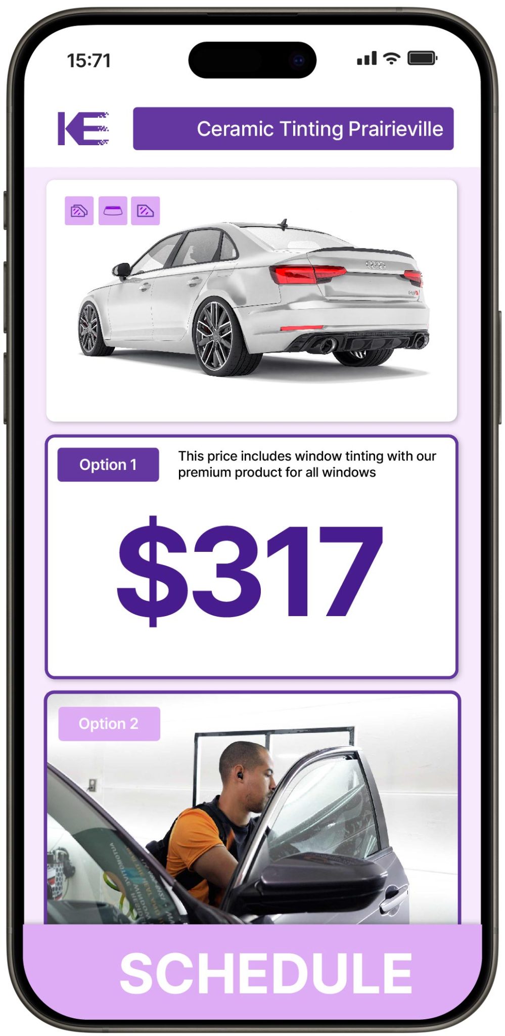 View Competitive Ceramic Window Tinting Prices in Prairieville, Louisiana
