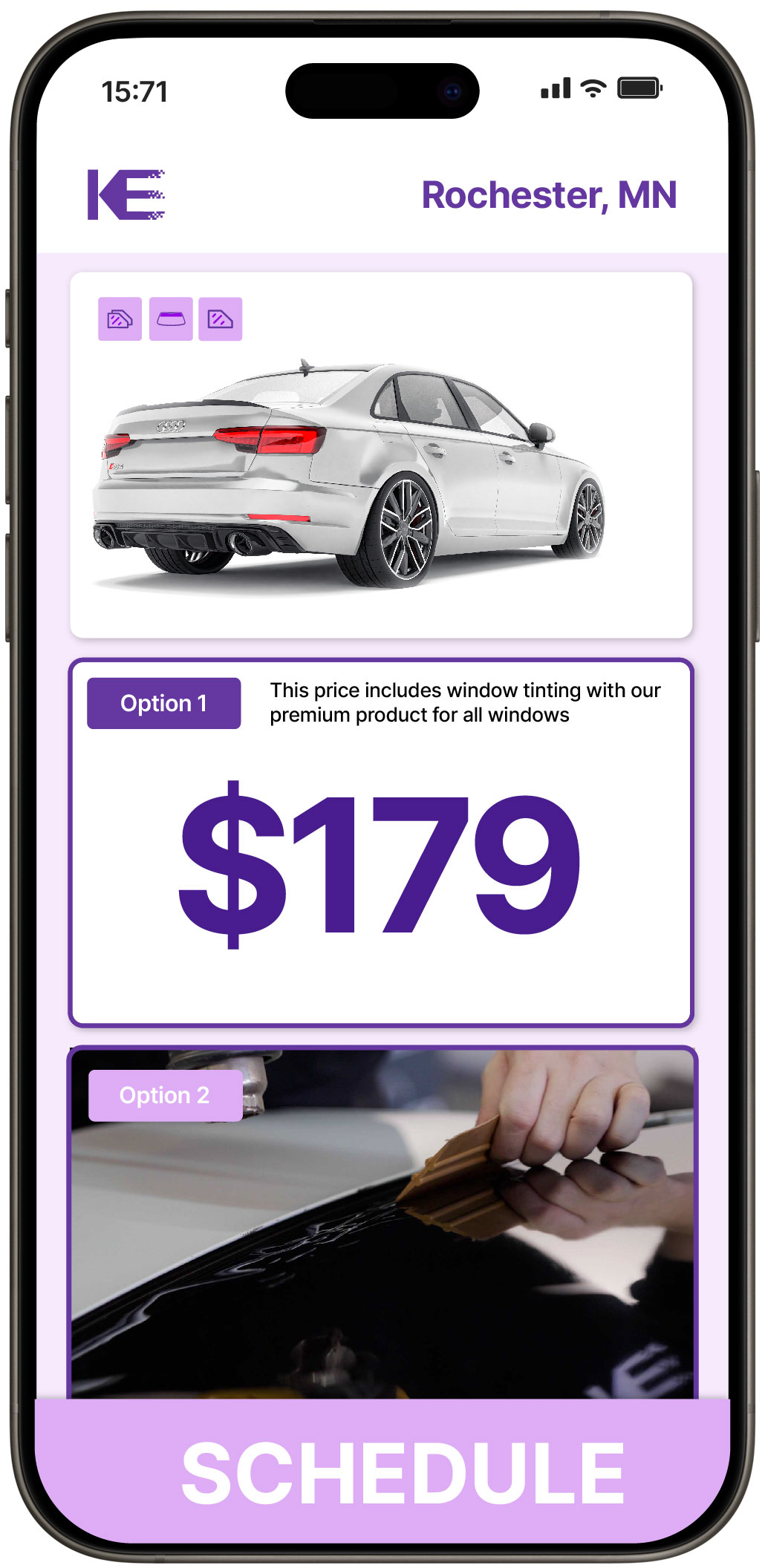 Car Window Tinting Rochester | Professional Tinting from $139