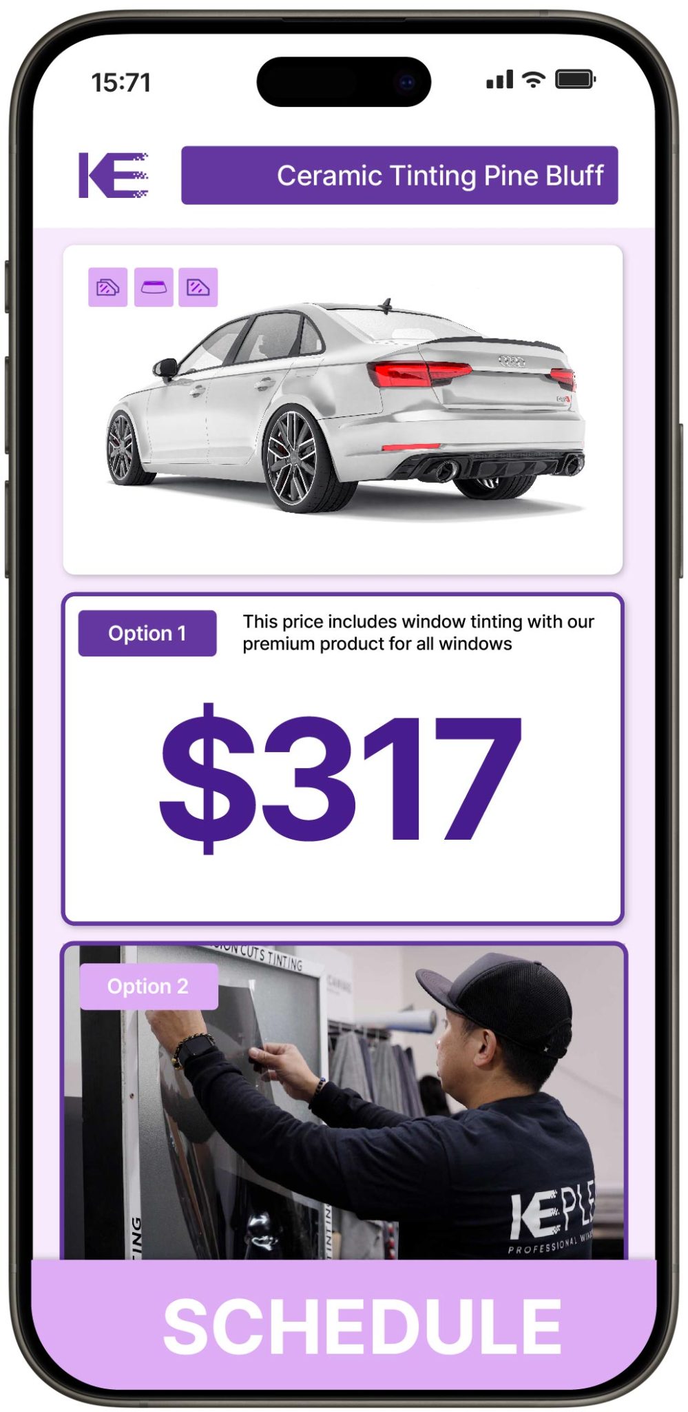 View Competitive Ceramic Window Tinting Prices in Pine Bluff, Arkansas