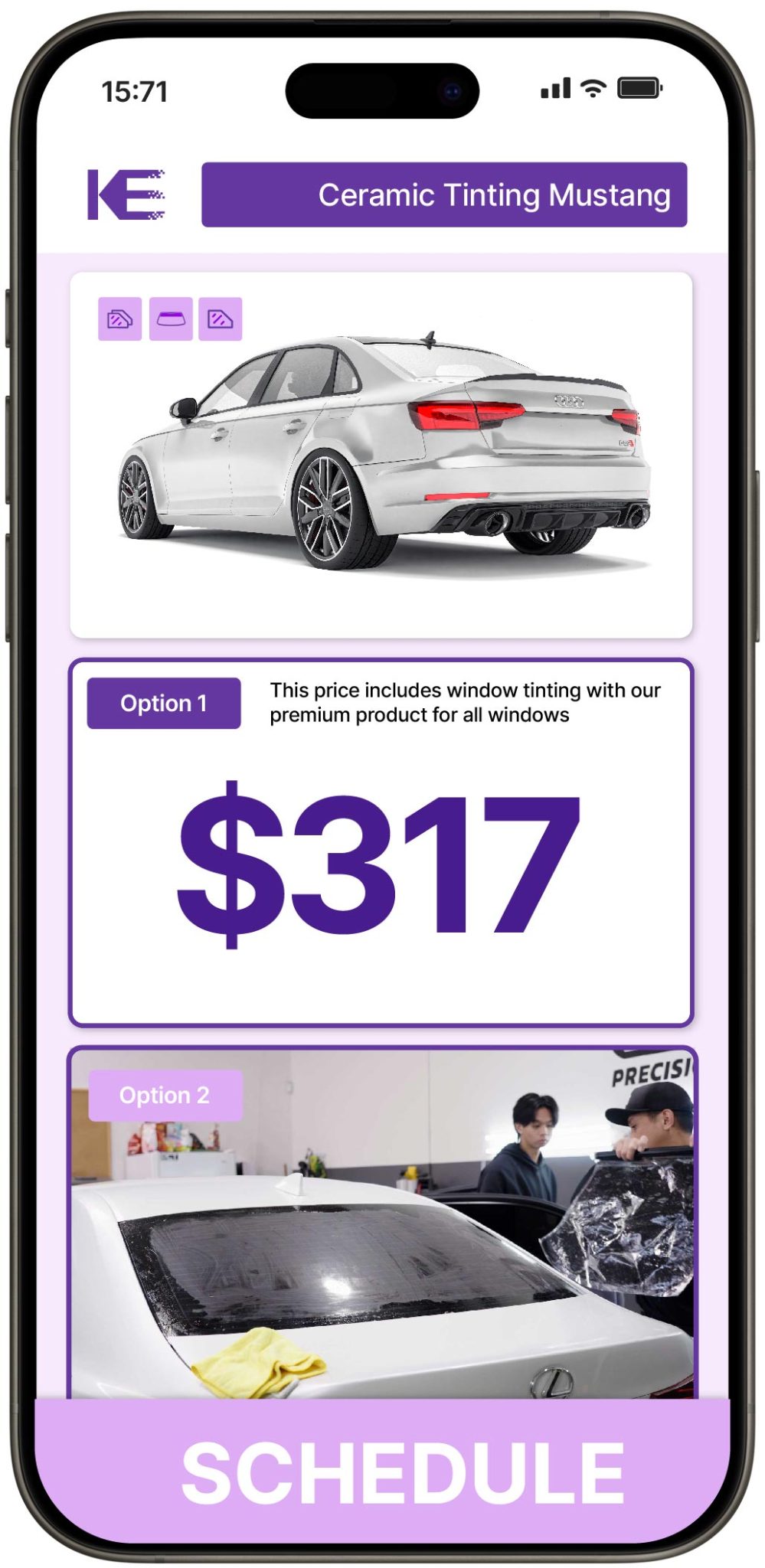 View Competitive Ceramic Window Tinting Prices in Mustang, Oklahoma