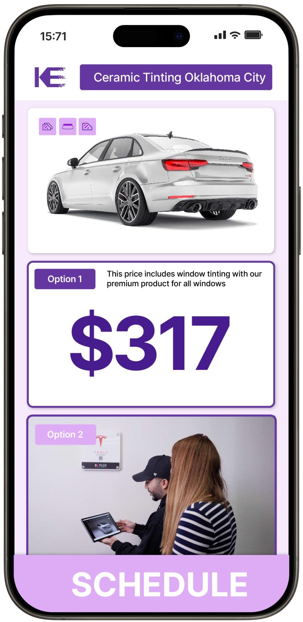 View Affordable Ceramic Window Tinting Prices in Oklahoma City, Oklahoma