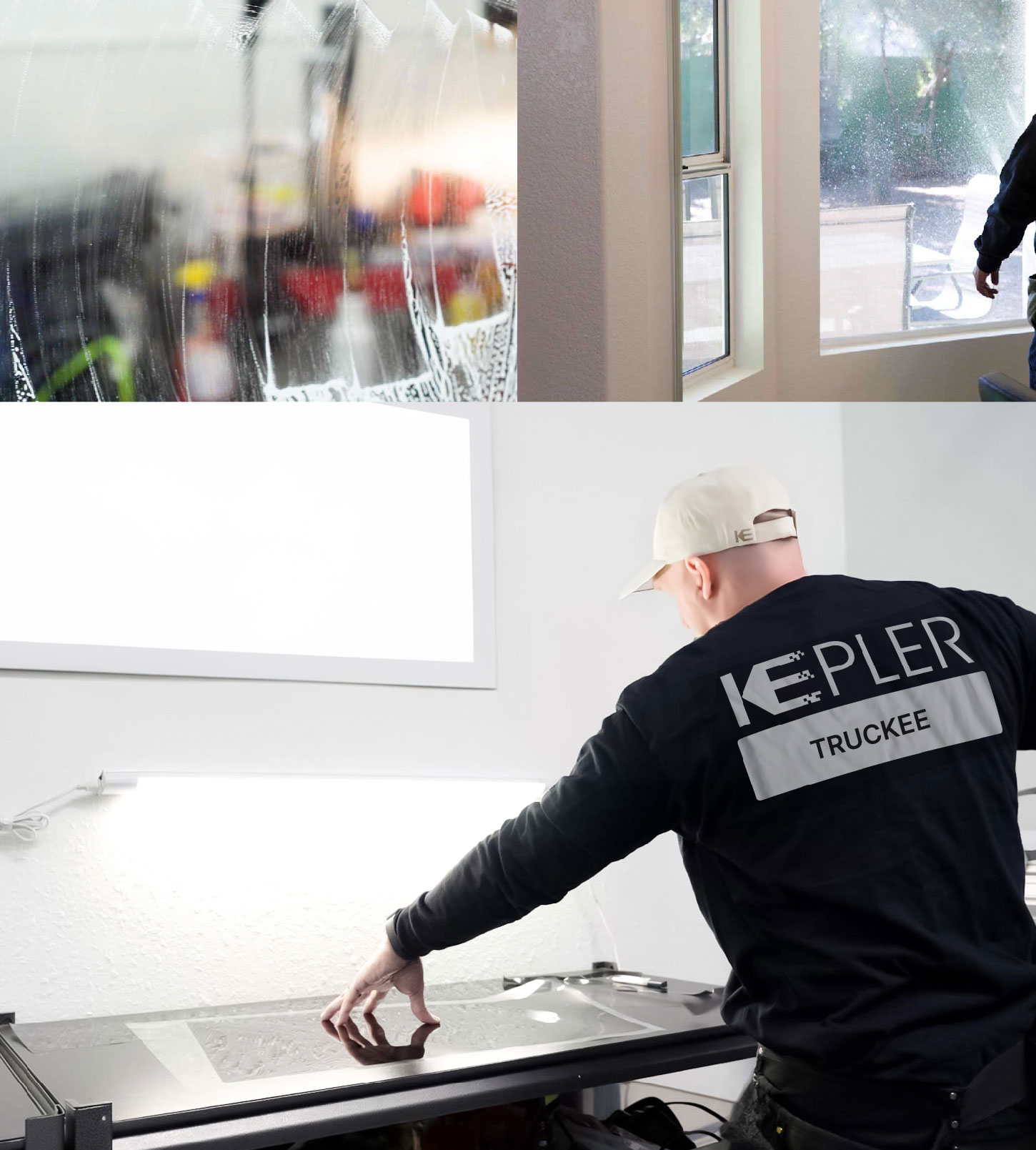 Window Tinting Specialist Cutting Film in Truckee, California