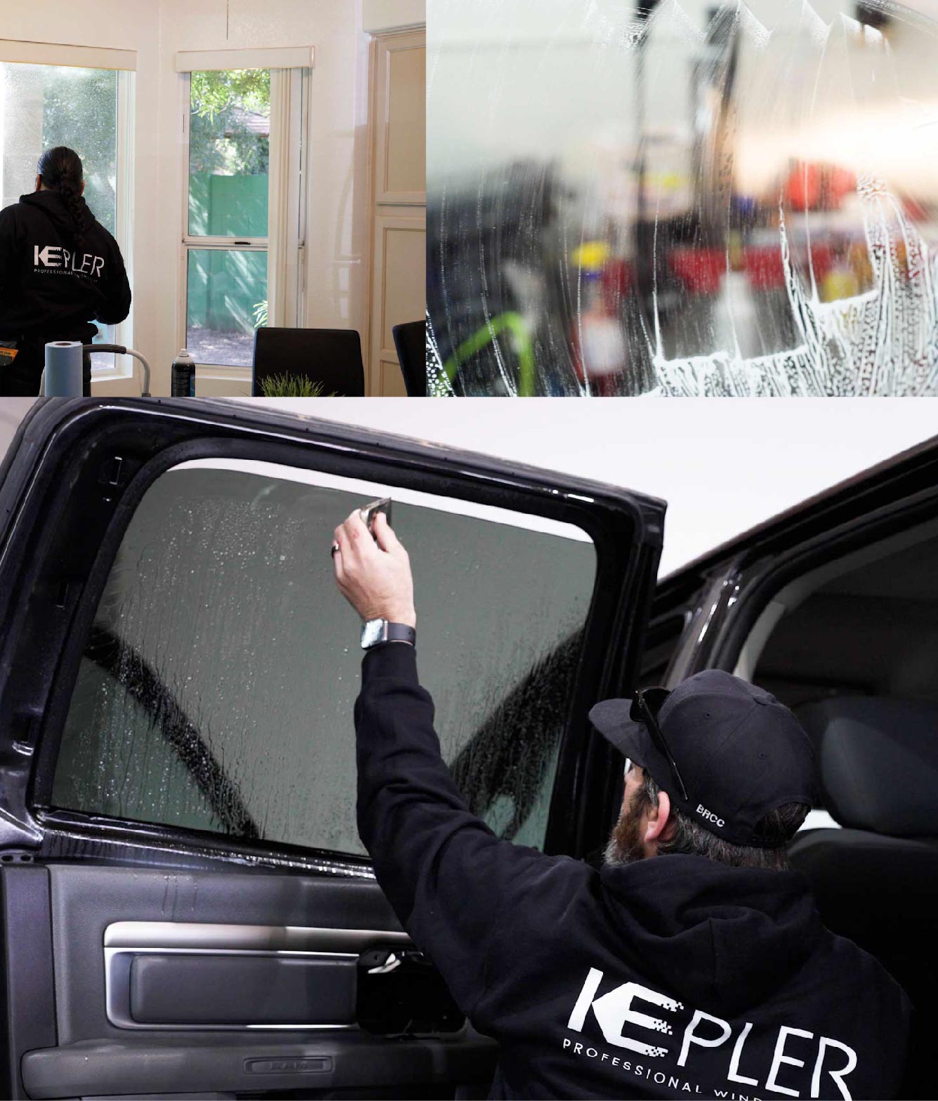 Kepler Window Tinting Specialists at Work in Truckee, California
