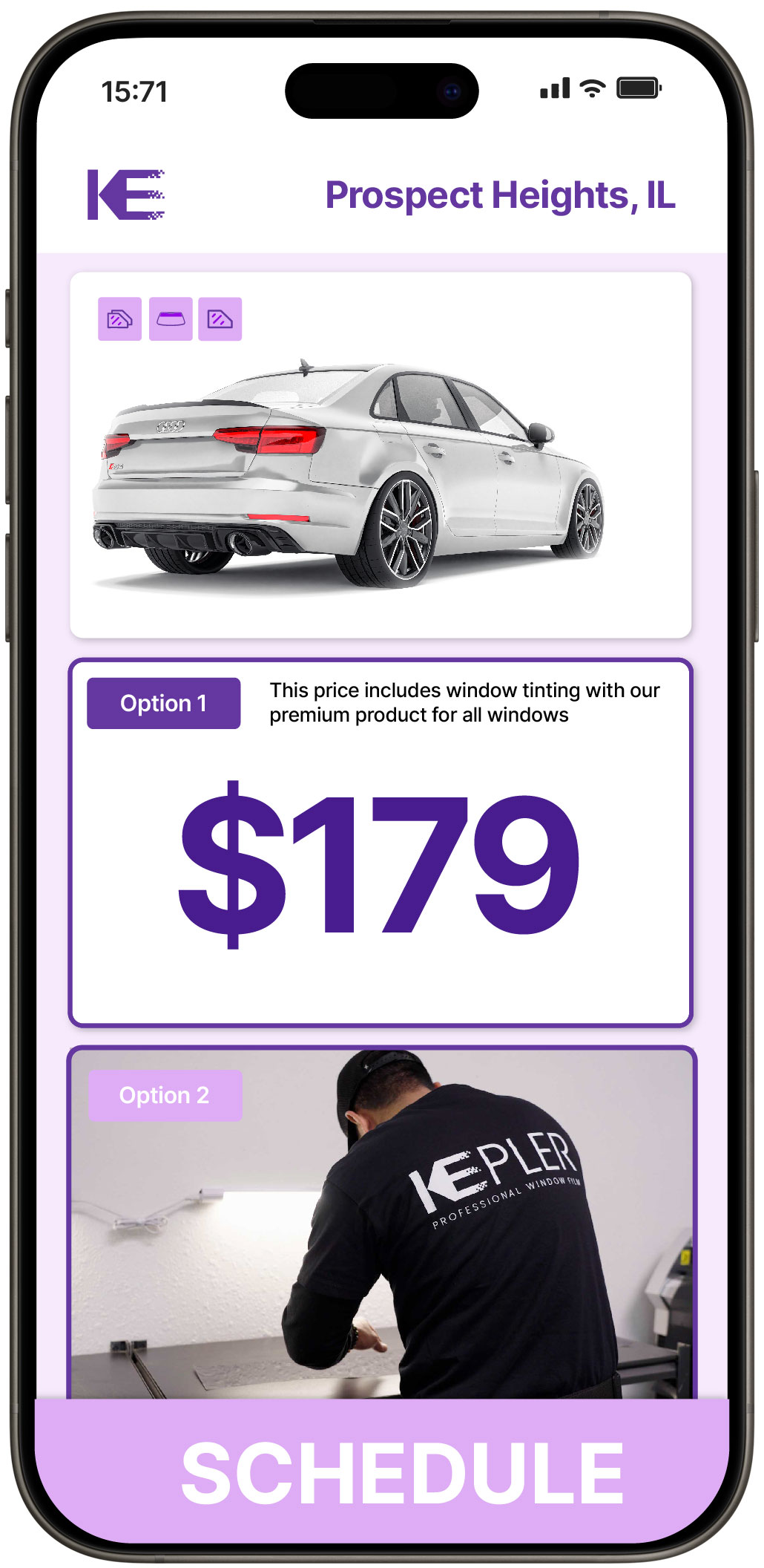 Car Window Tinting Prospect Heights | Professional Tinting from $139