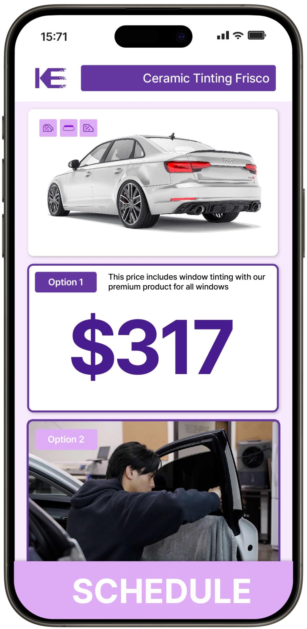 View Competitive Ceramic Window Tinting Prices in Frisco, Texas