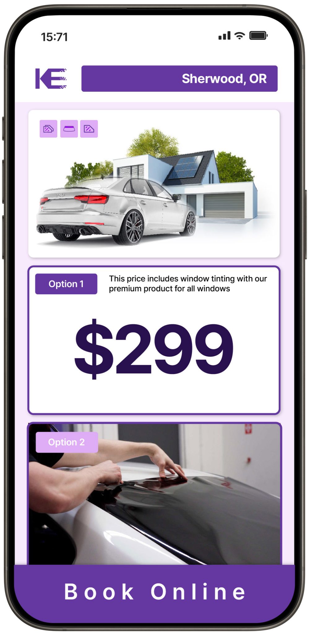 View Competitive Window Tinting Prices in Sherwood, Oregon