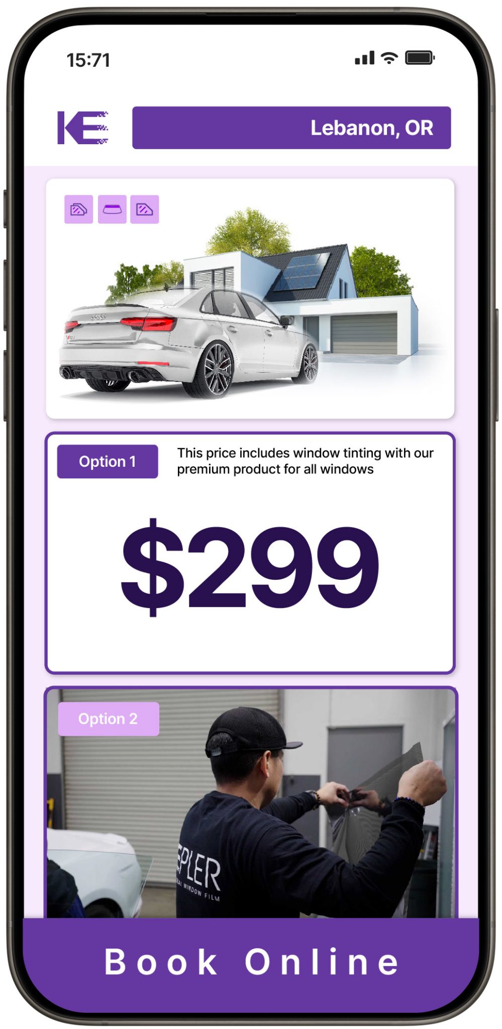 View Competitive Window Tinting Prices in Lebanon, Oregon