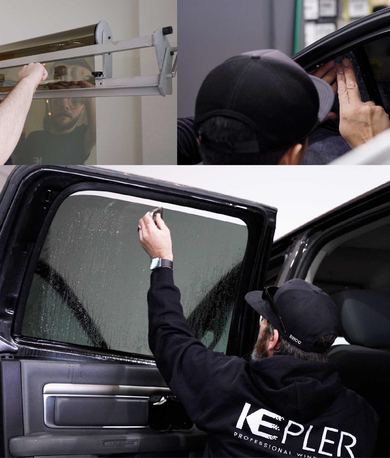 Kepler Window Tinting Specialists at Work in Federal Way, Washington