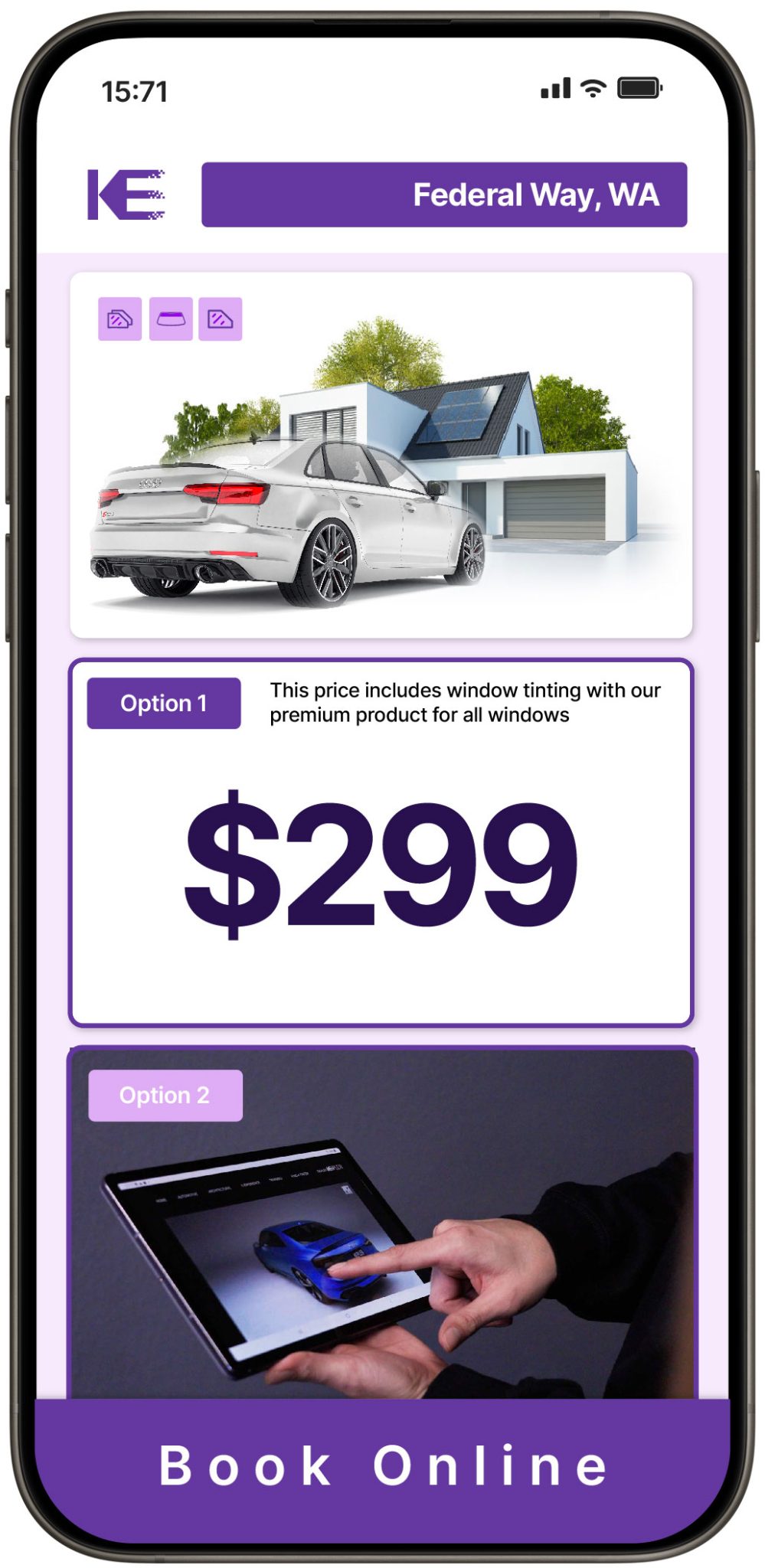 View Competitive Window Tinting Prices in Federal Way, Washington