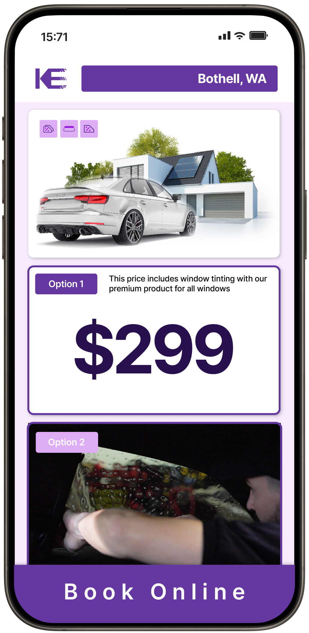 View Reasonable Tesla Window Tinting Costs in Maple Valley, Washington