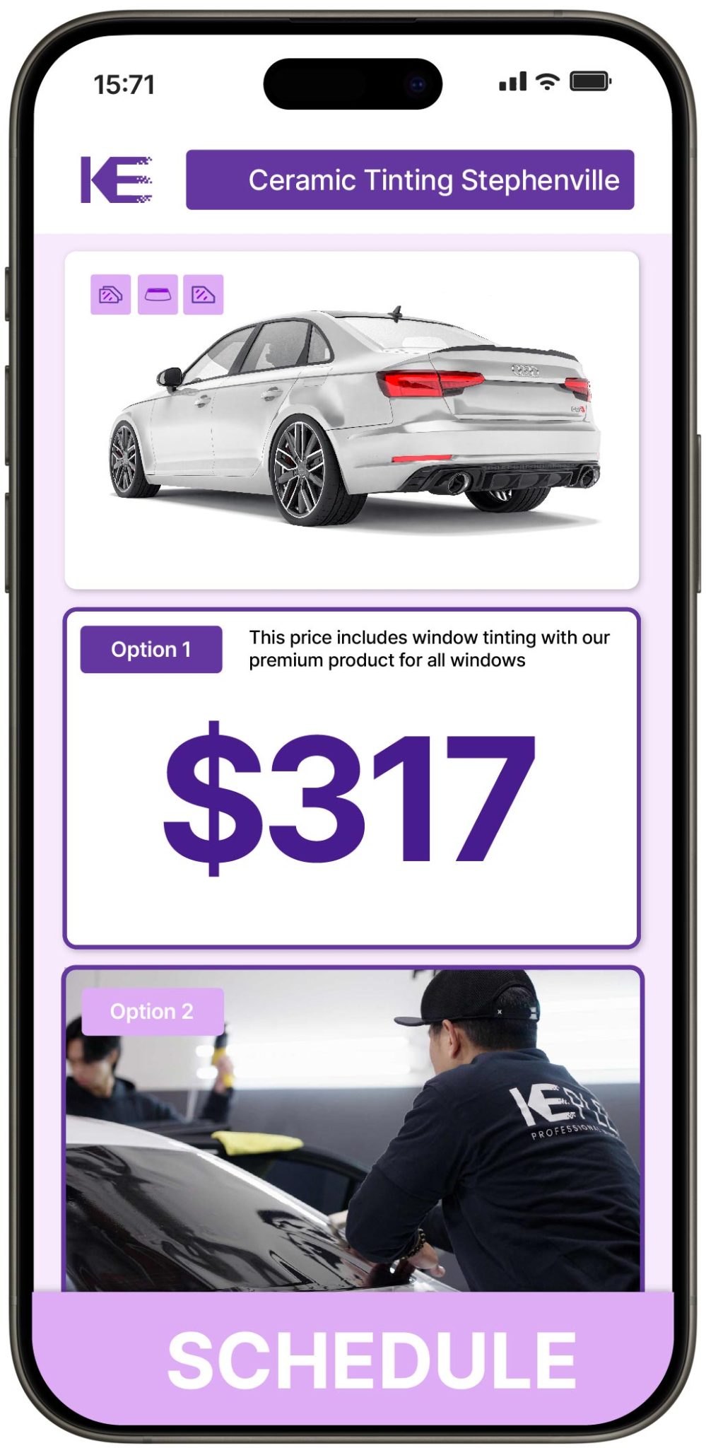 View Competitive Ceramic Window Tinting Prices in Stephenville, Texas