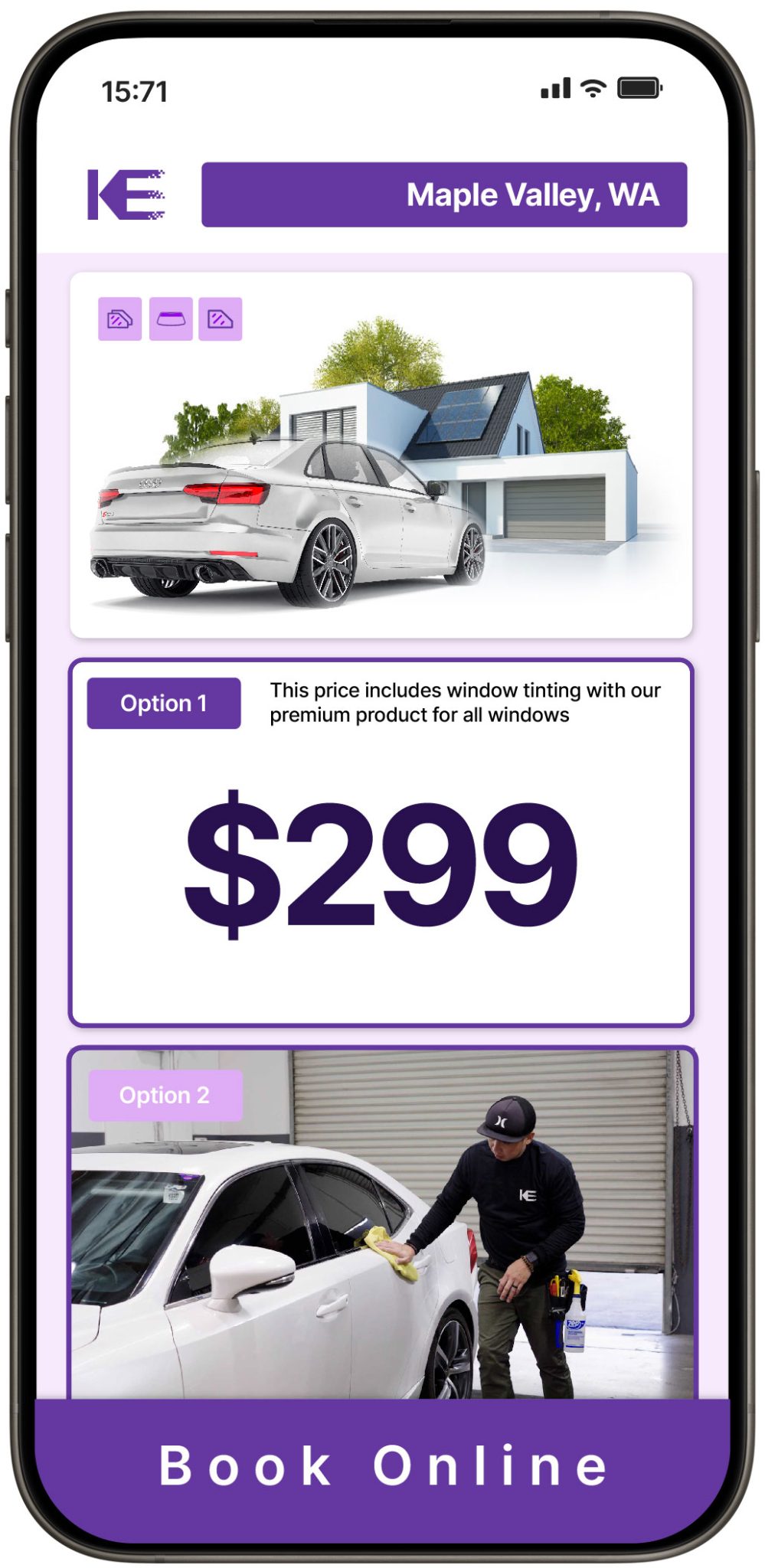 View Competitive Window Tinting Prices in Maple Valley, Washington