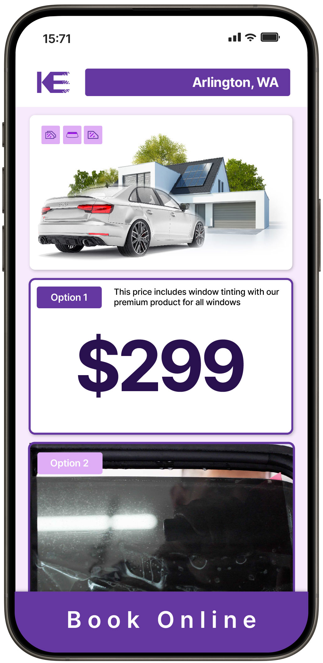 View Competitive Tesla Window Tinting Rates in Vancouver, Washington